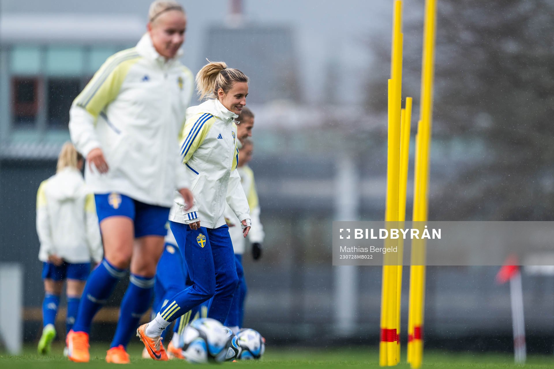 Nathalie Björn of the Swedish women's national football
