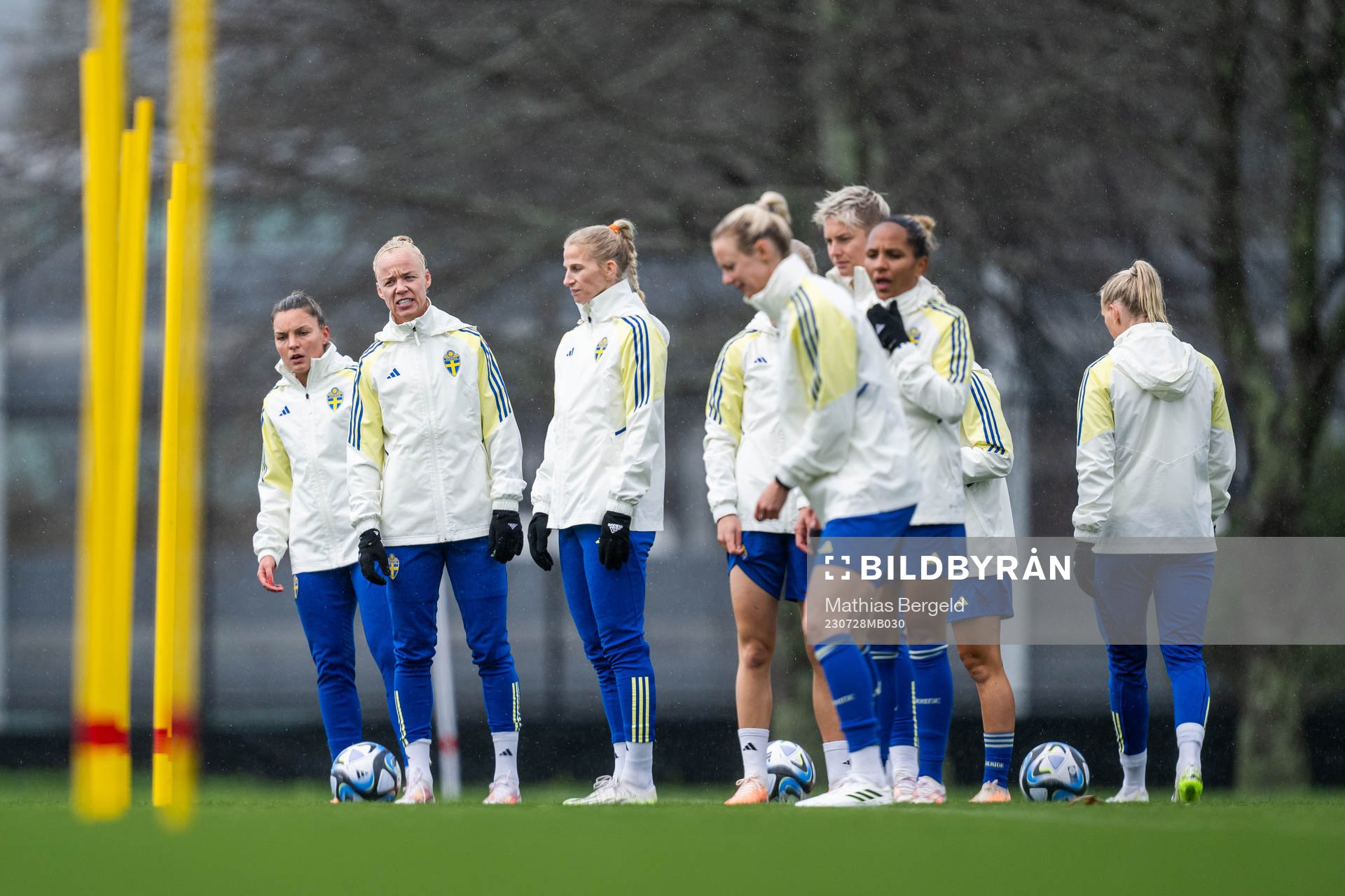 Johanna Rytting Kaneryd, Caroline Seger, Sofia Jakobsson,