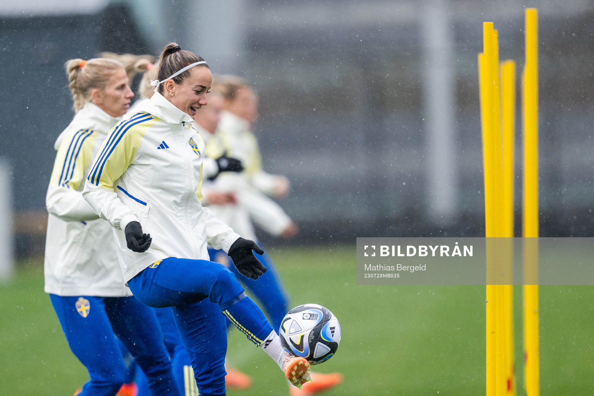 Kosovare Asllani of the Swedish women's national football