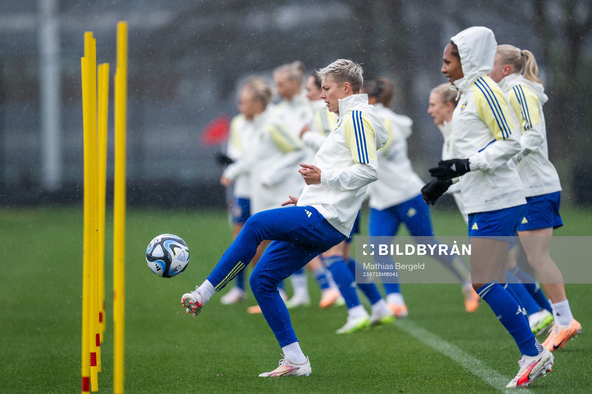 Lina Hurtig of the Swedish women's national football team