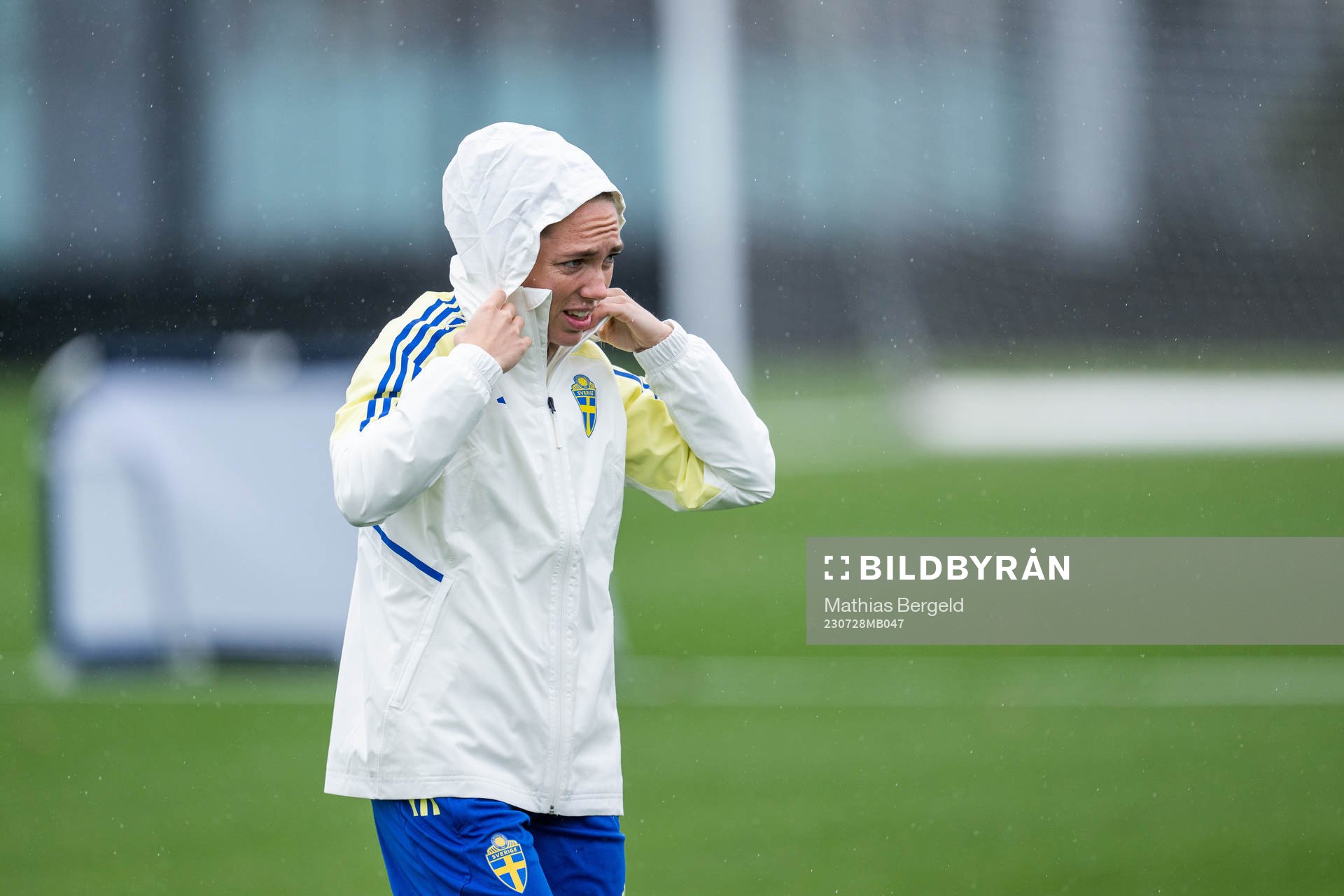Elin Rubensson of the Swedish women's national football