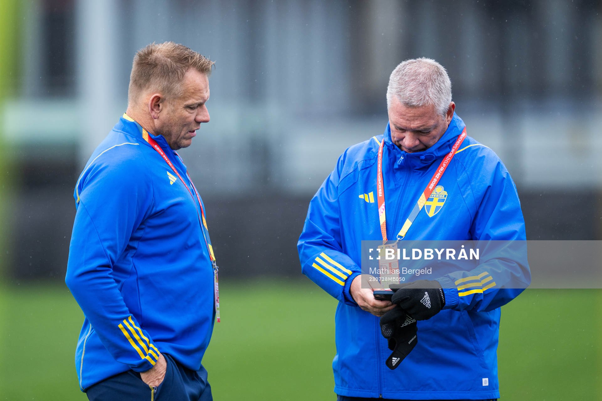 Head of Security Stefan Dejemyr and Martin Fredman of the