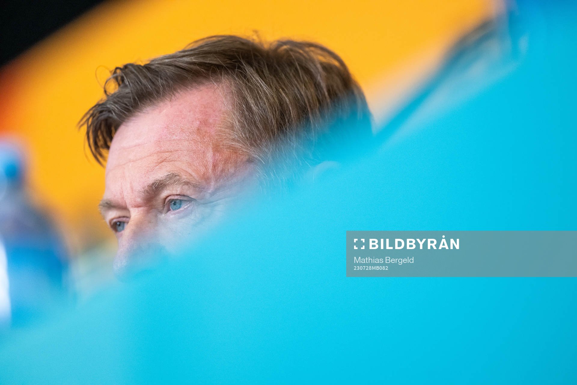 Head coach Peter Gerhardsson of the Swedish women's