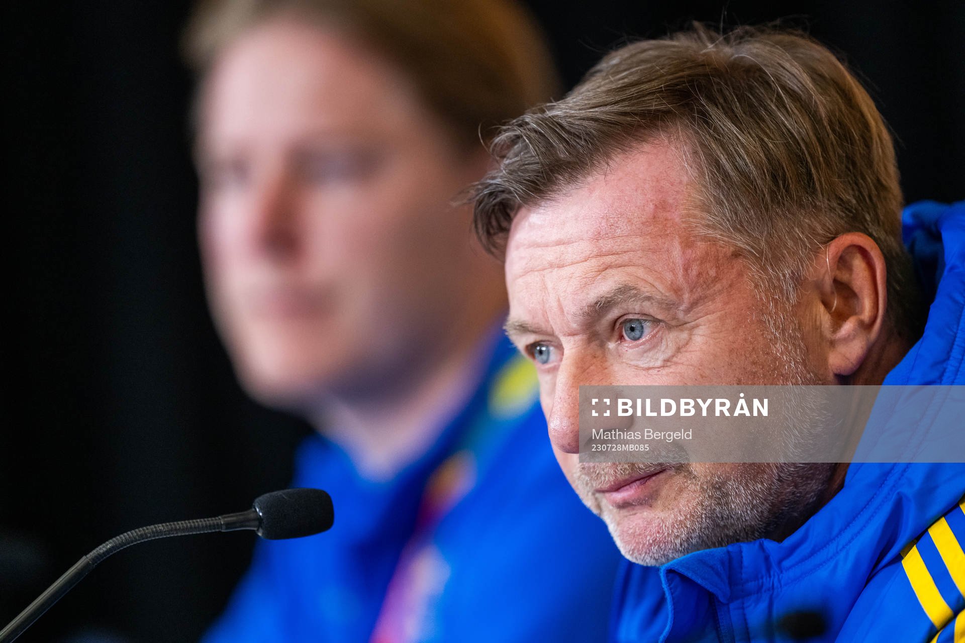 Head coach Peter Gerhardsson of the Swedish women's