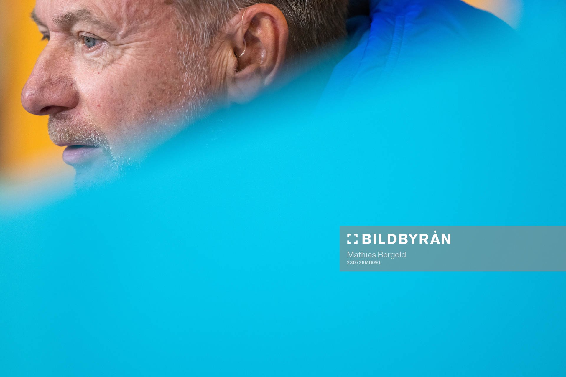 Head coach Peter Gerhardsson of the Swedish women's