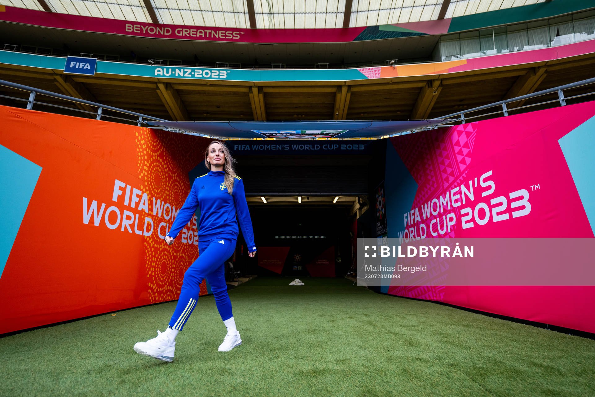 Kosovare Asllani of the Swedish women’s national football