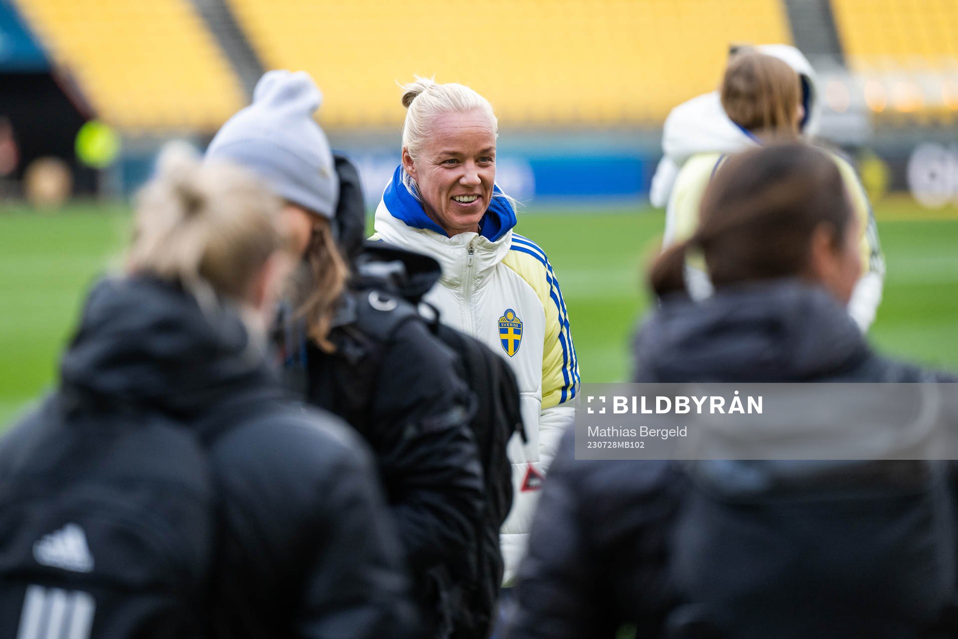 Caroline Seger of the Swedish women’s national football