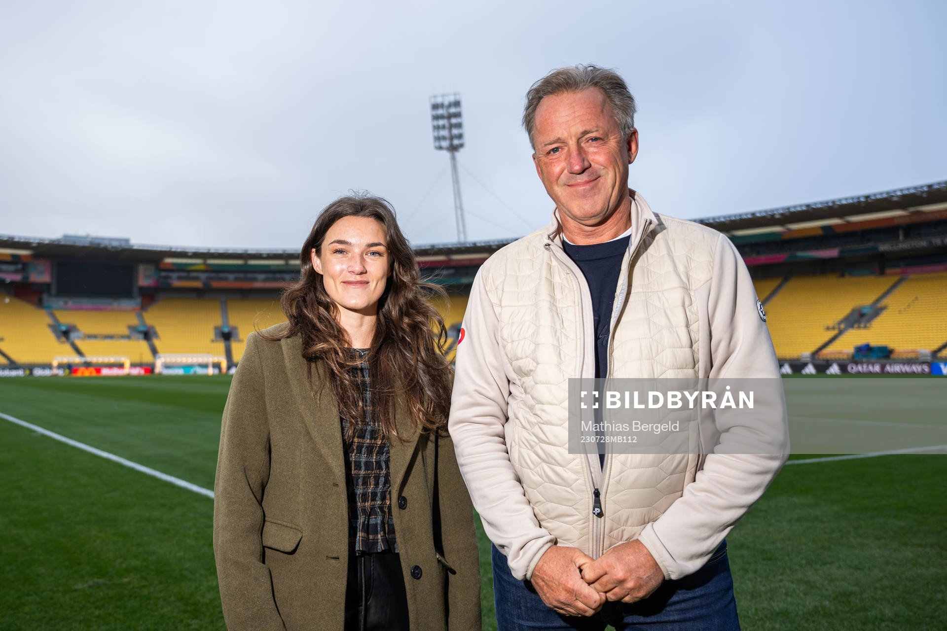 Saga Fredriksson and Henrik Strömblad of Swedish