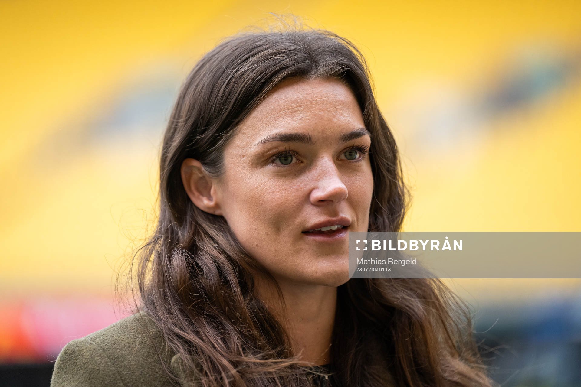 Saga Fredriksson of Swedish broadcaster Viaplay