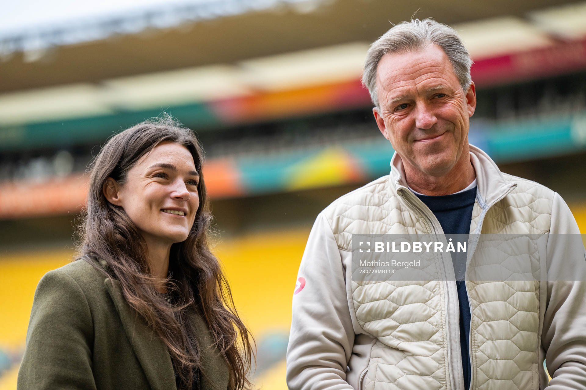 Saga Fredriksson and Henrik Strömblad of Swedish