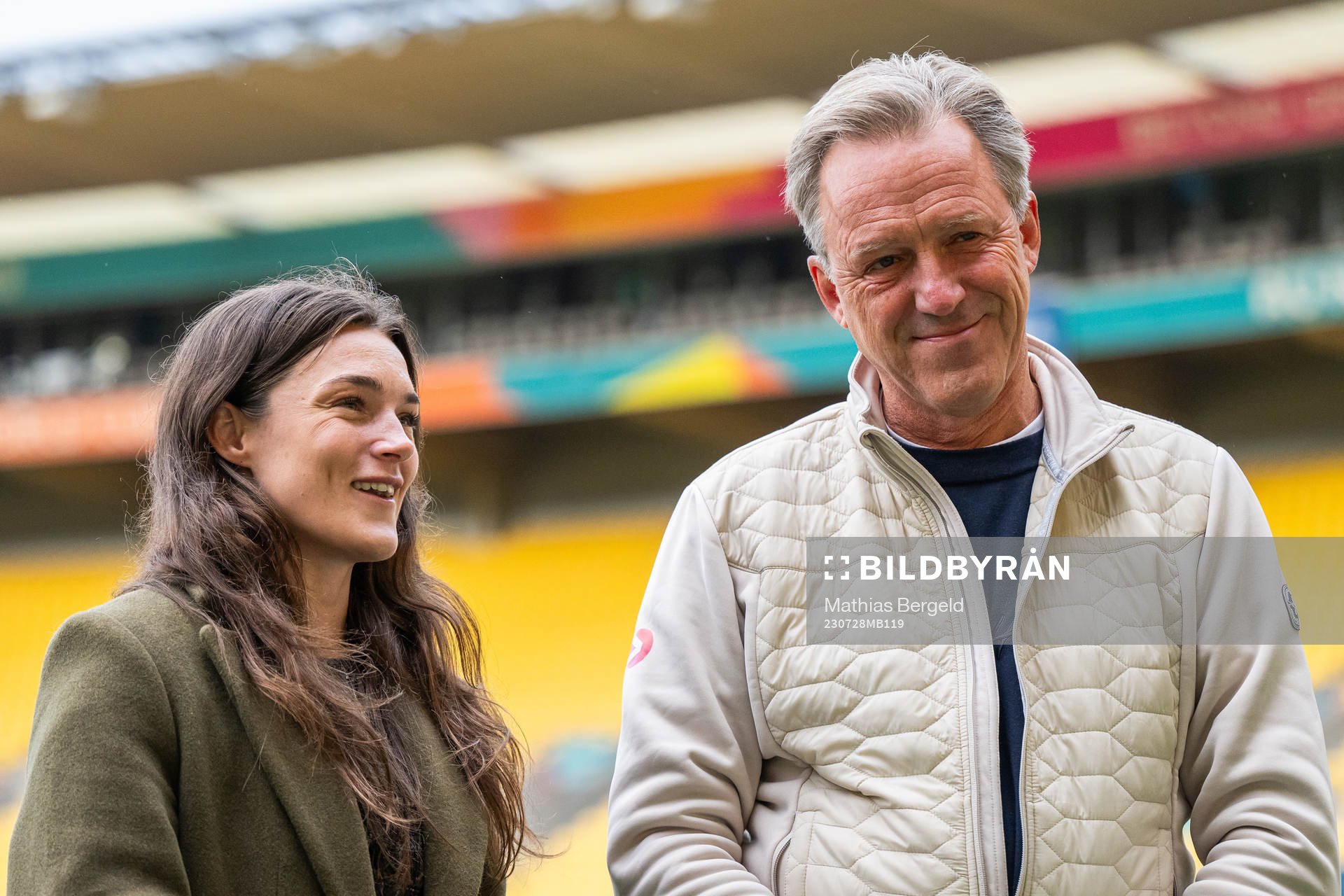 Saga Fredriksson and Henrik Strömblad of Swedish