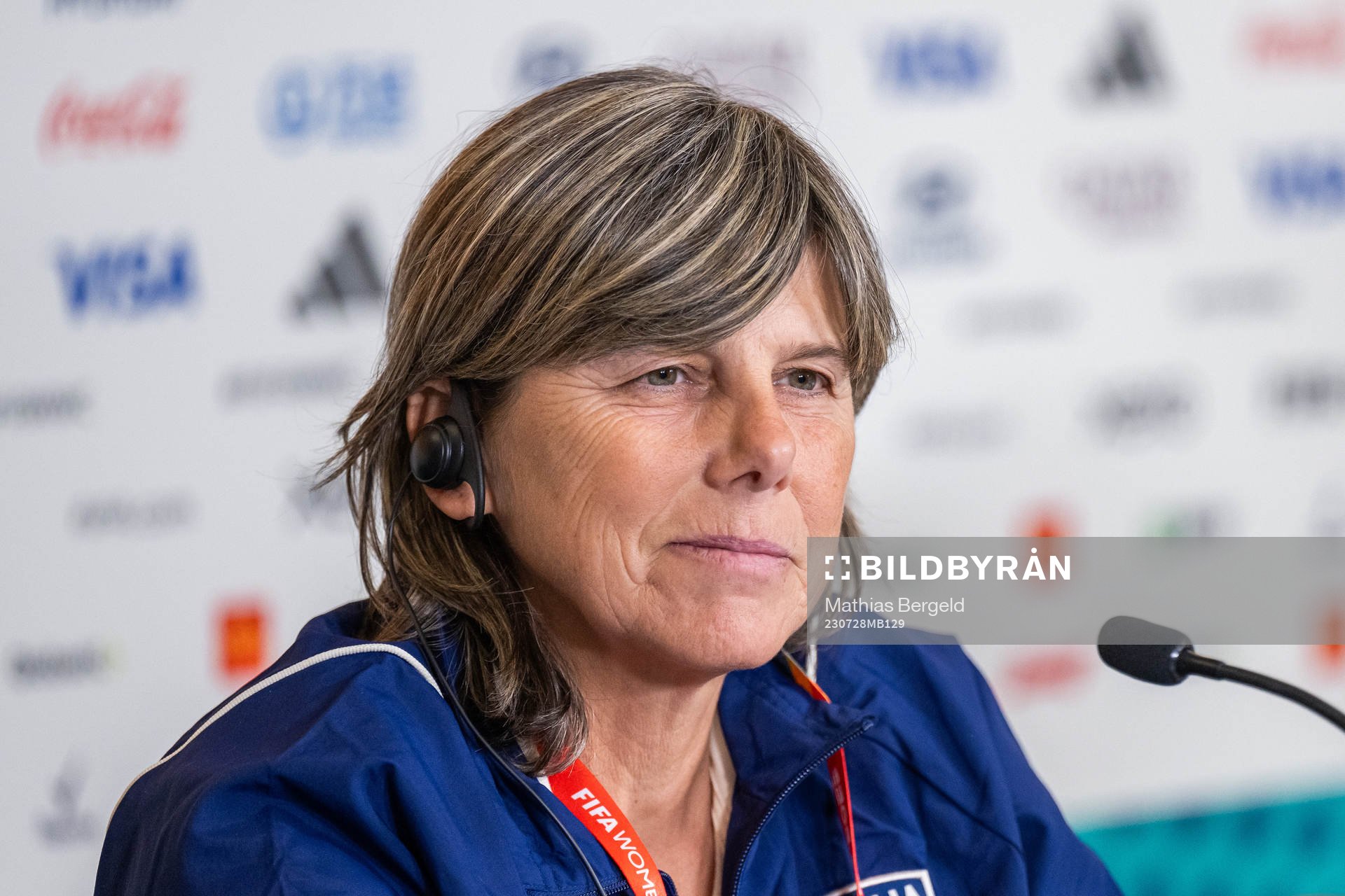 Head coach Milena Bertolini of the Italian women's national