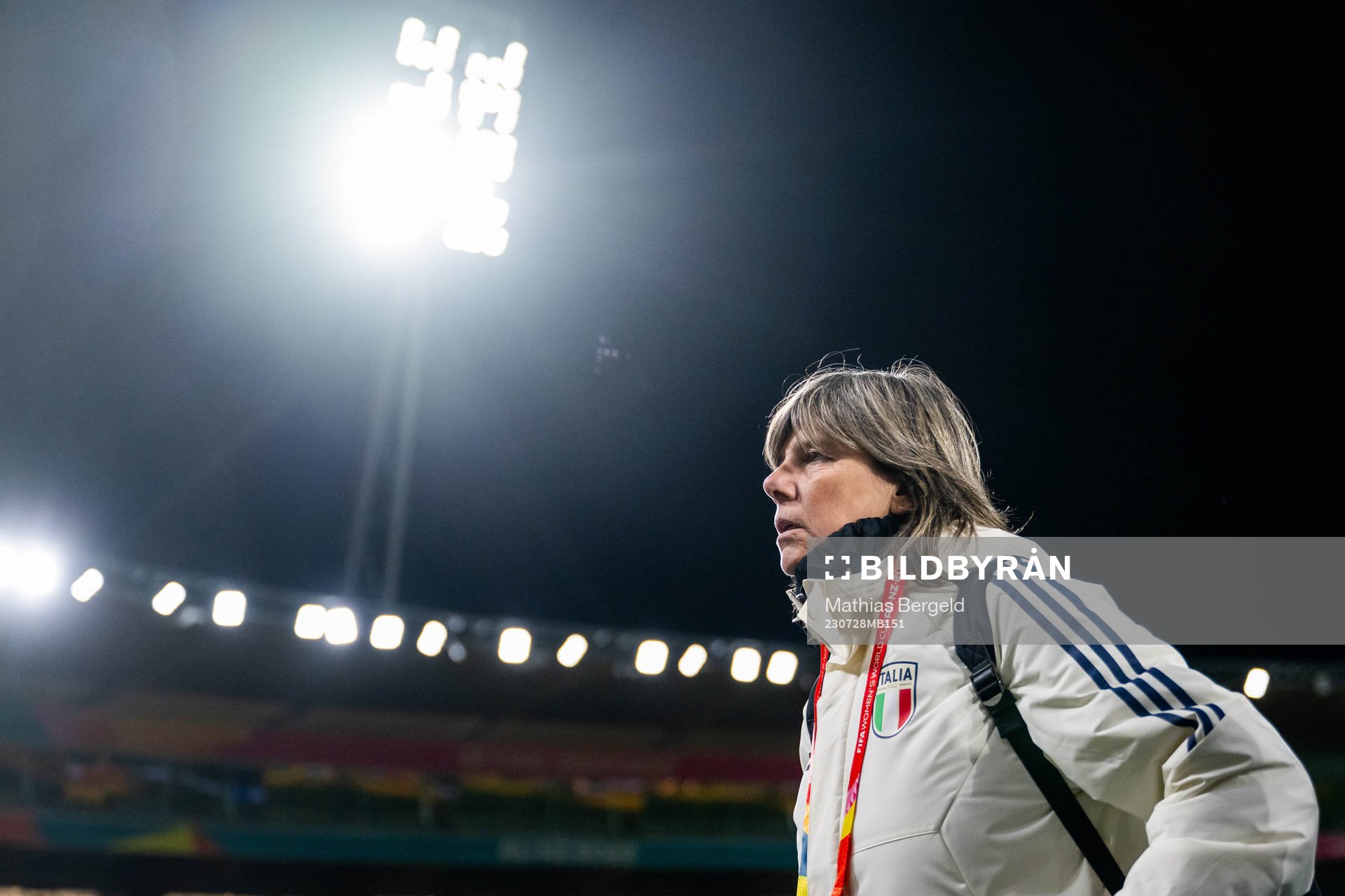 Head coach Milena Bertolini of the Italian women's national