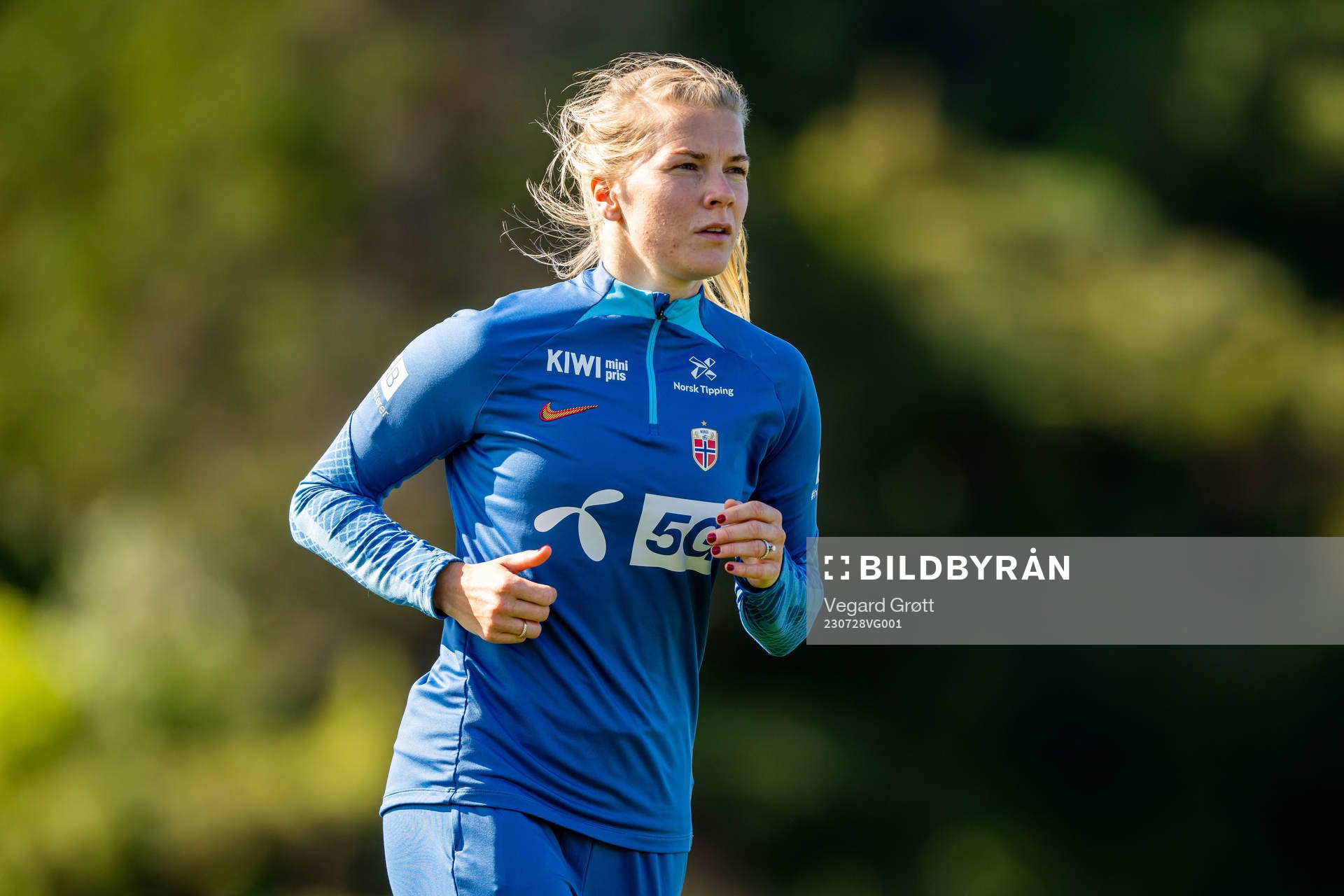 Ada Hegerberg of the Norwegian women’s national football