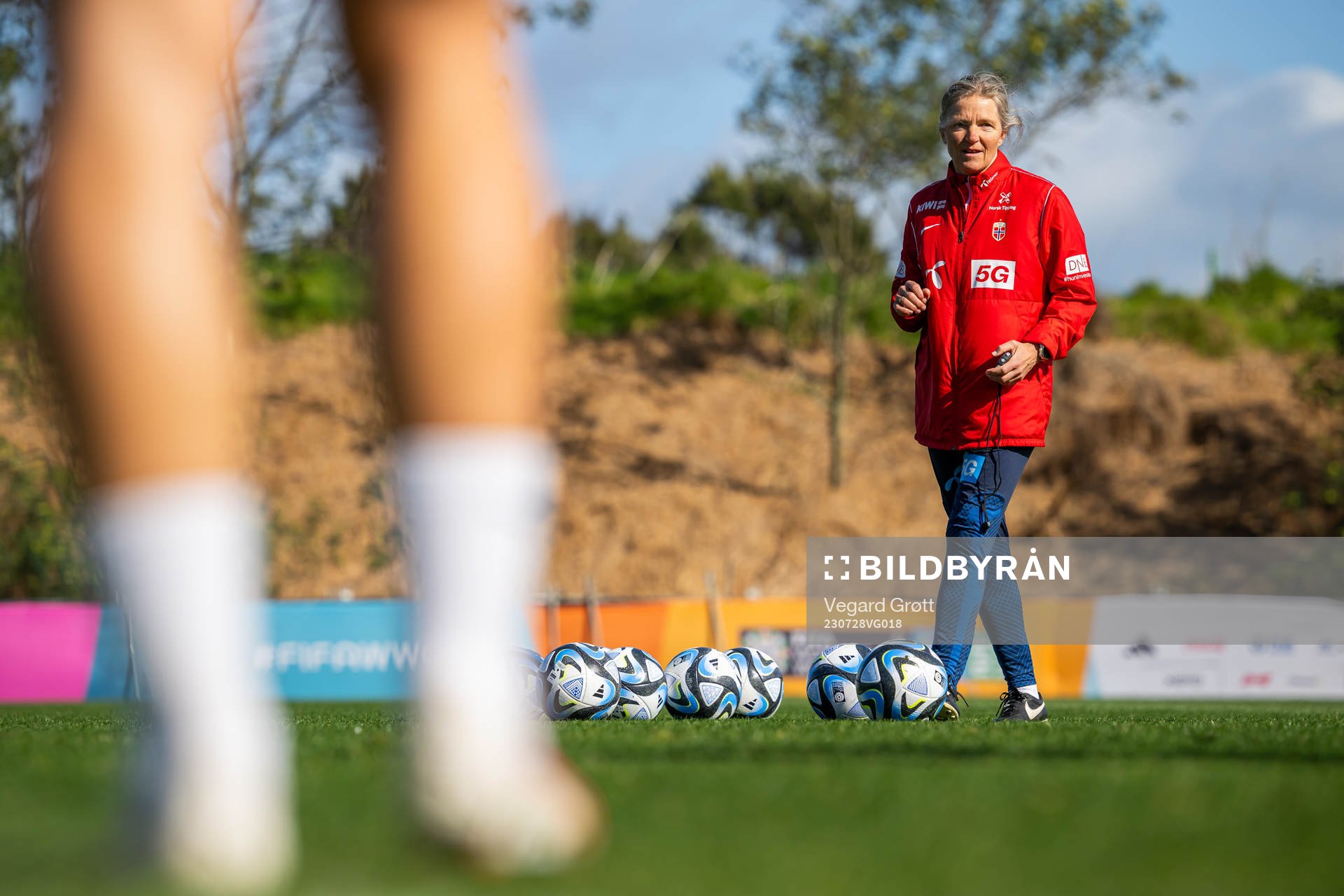 Hege Riise, head coach of the Norwegian women’s national