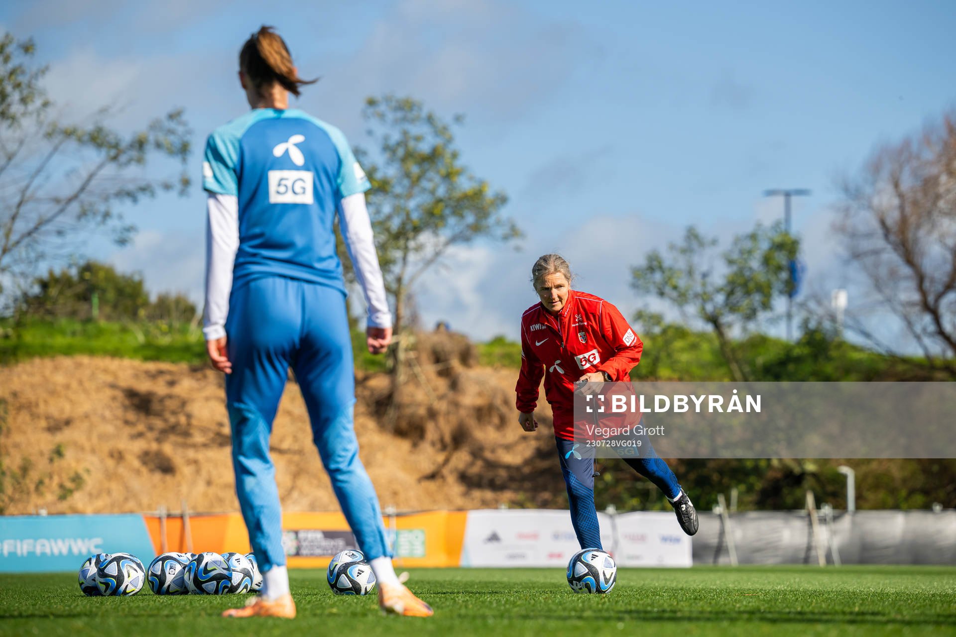 Hege Riise, head coach of the Norwegian women’s national