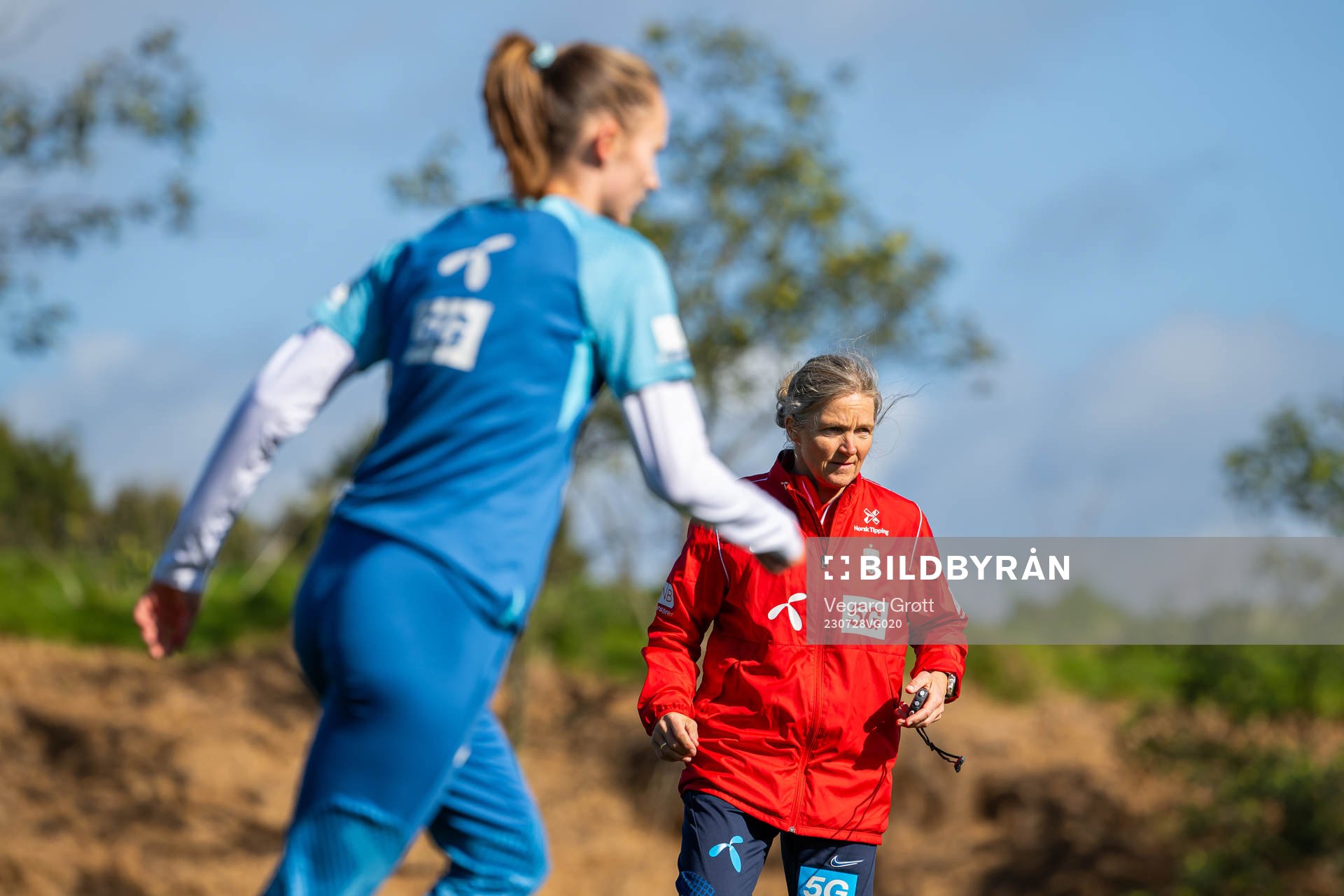 Hege Riise, head coach of the Norwegian women’s national