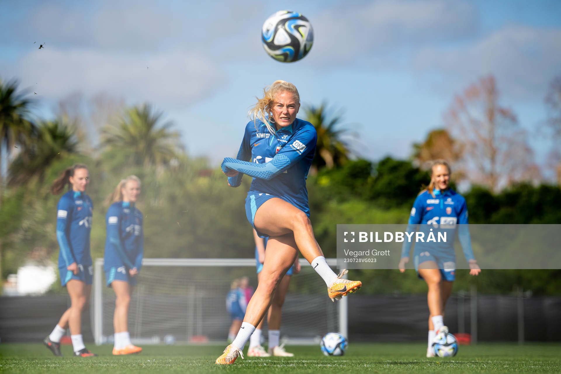 Guro Bergsvand of the Norwegian women’s national football