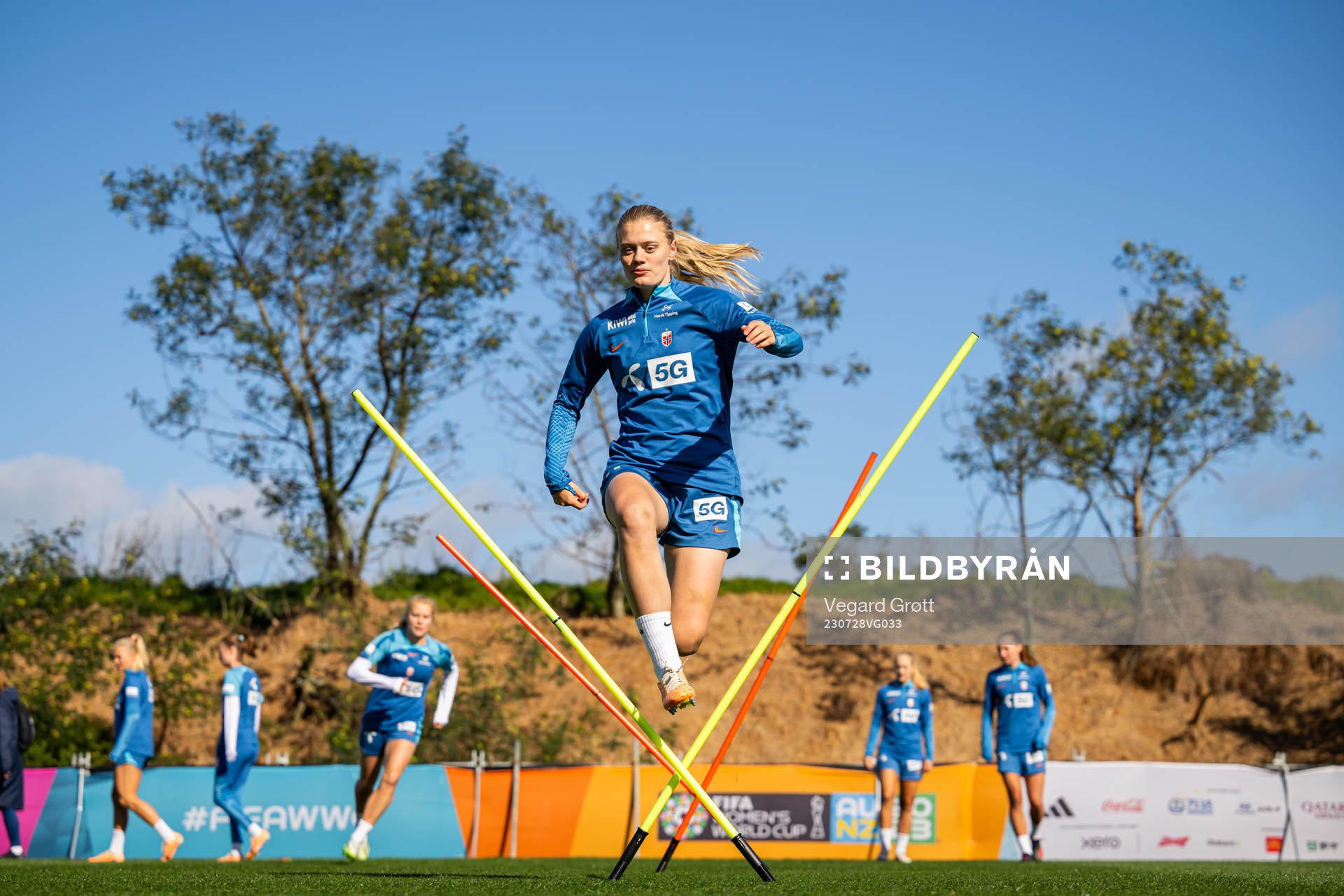 Mathilde Harviken of the Norwegian women’s national