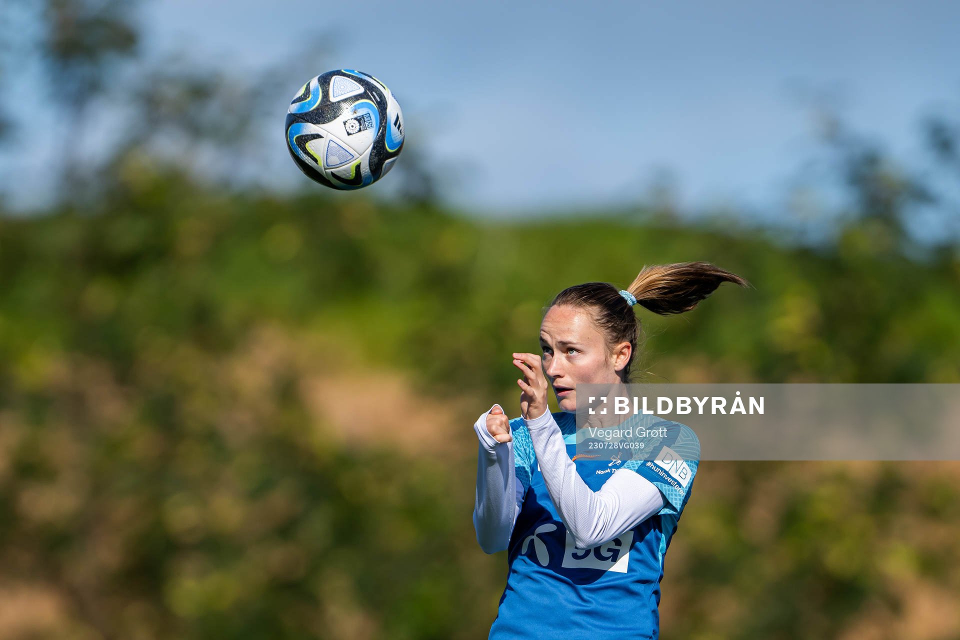 Caroline Graham Hansen of the Norwegian women’s national
