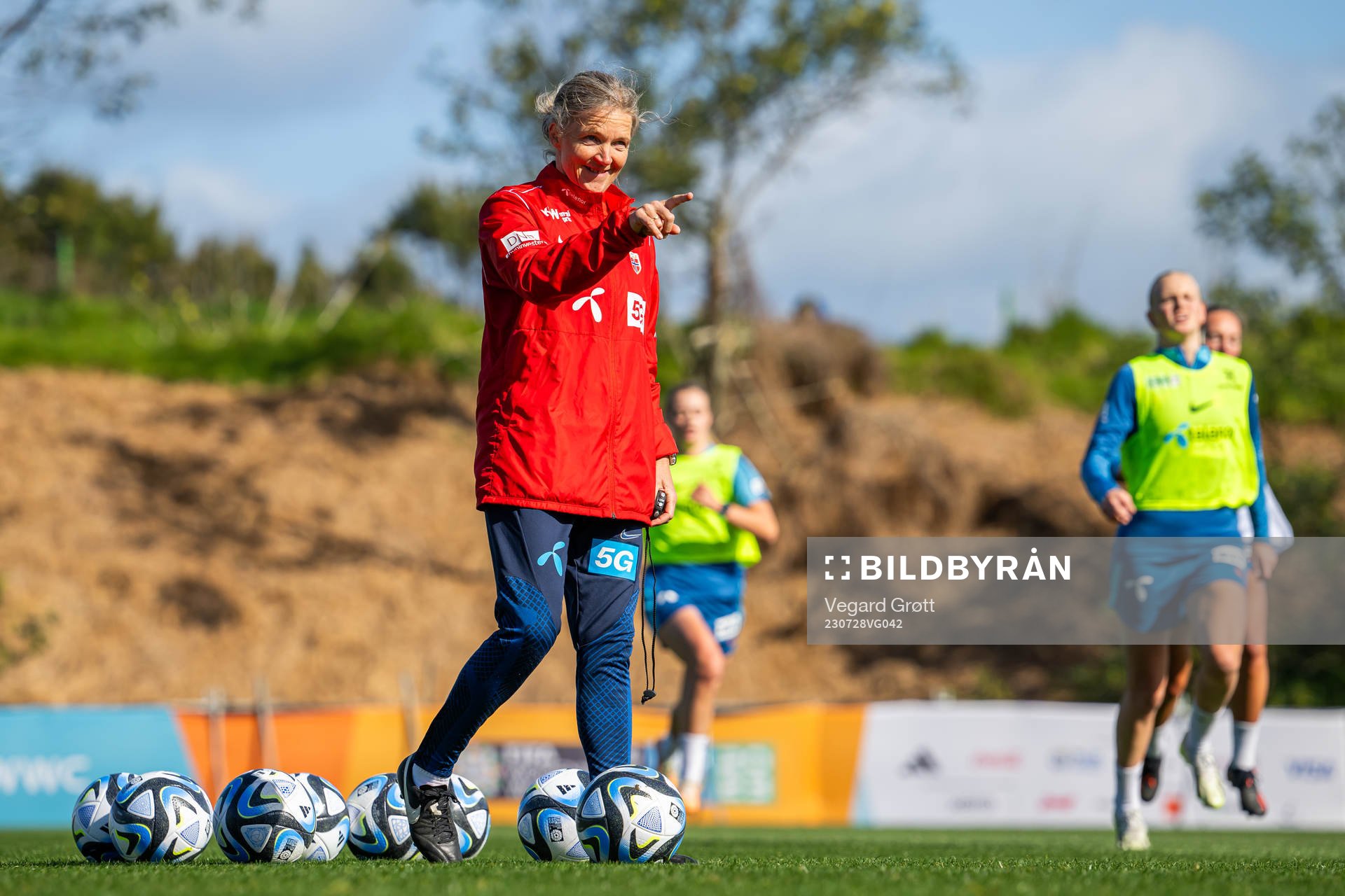 Hege Riise, head coach of the Norwegian women’s national