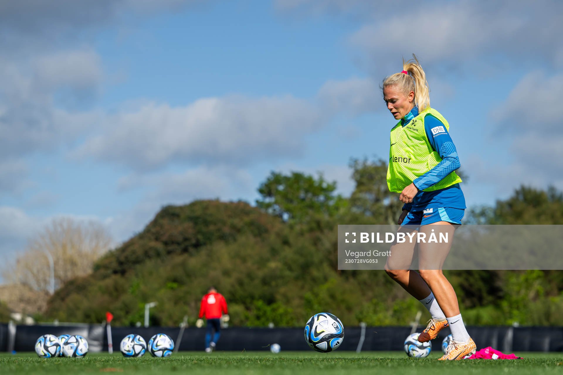 Guro Bergsvand of the Norwegian women’s national football