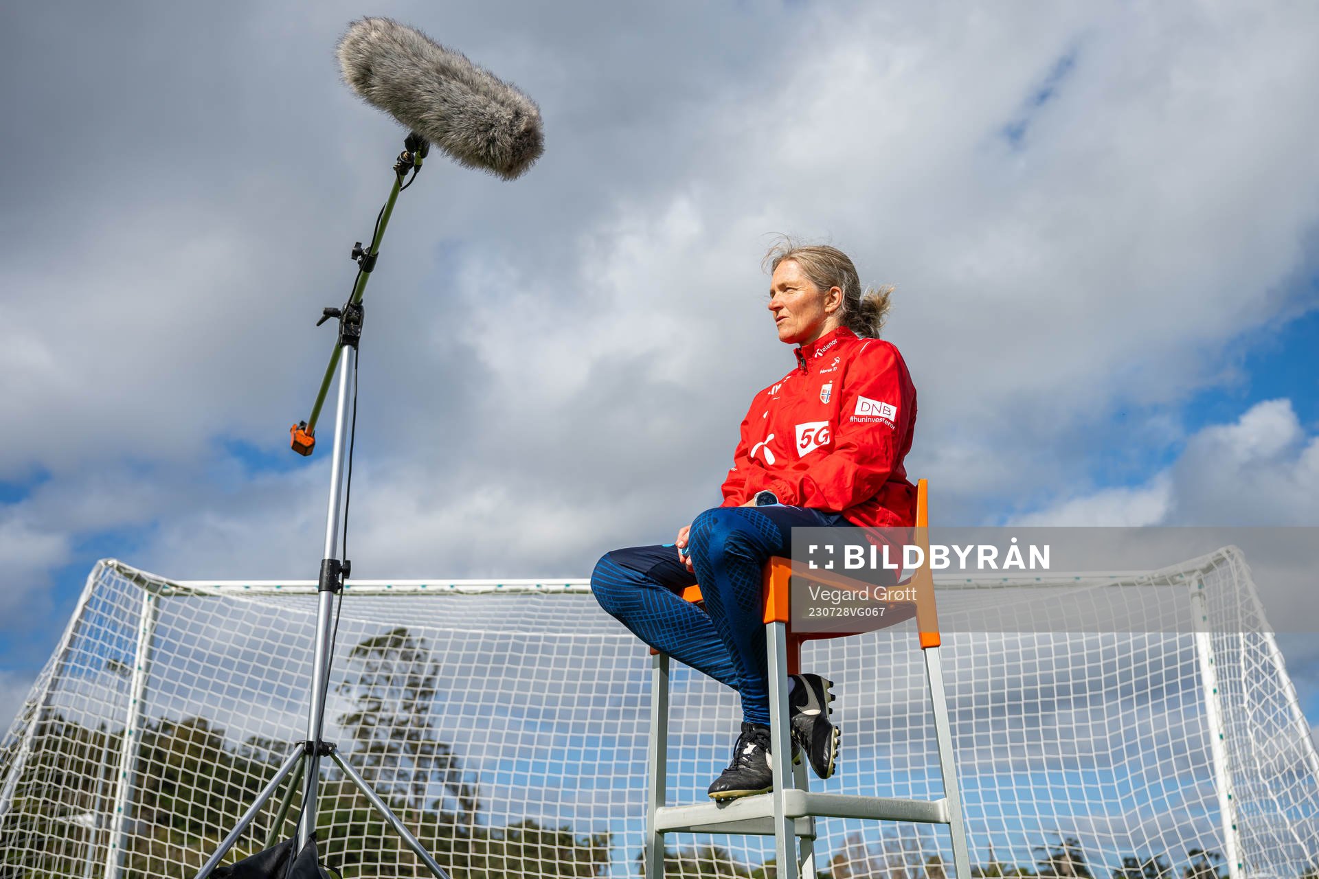 Hege Riise, head coach of the Norwegian women’s national