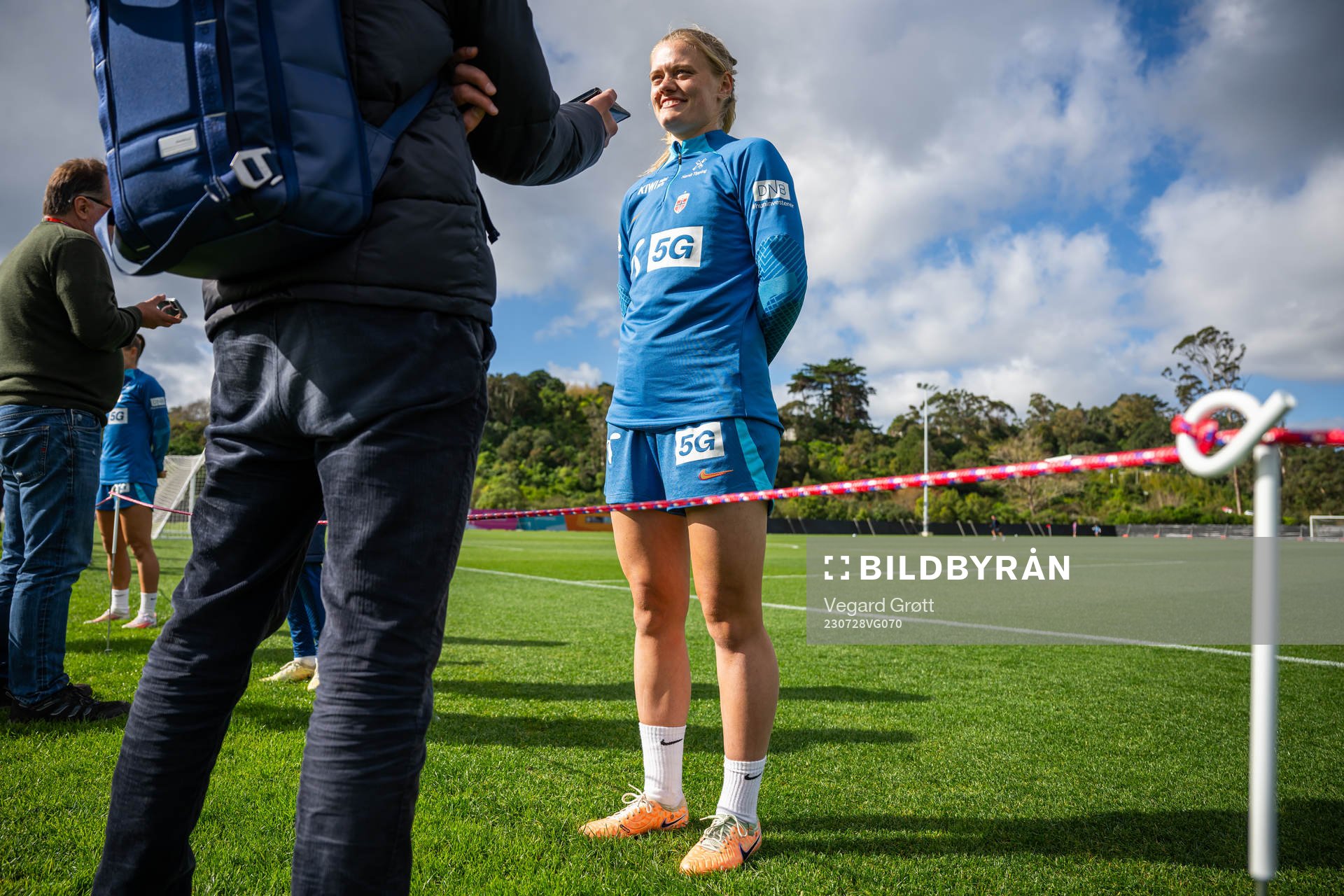 Mathilde Harviken of the Norwegian women’s national