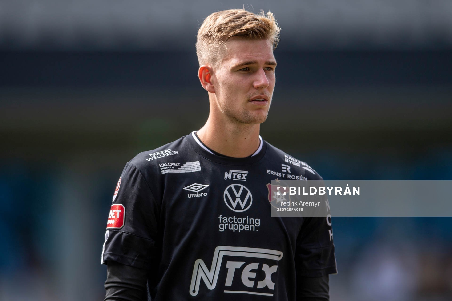 Örgrytes målvakt Mathias Nilsson