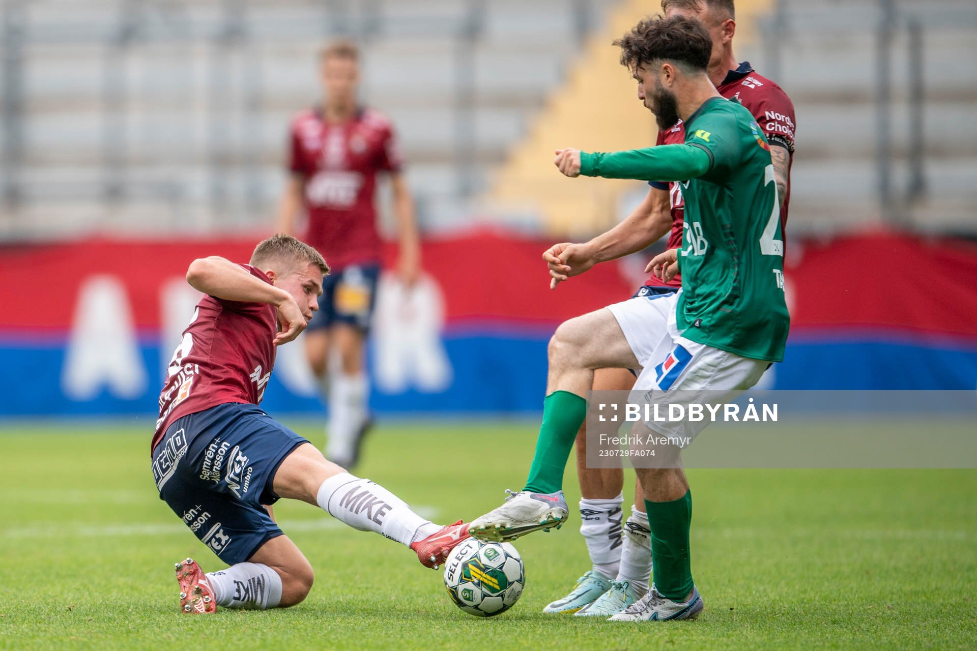 Örgrytes Isak Dahlqvist och Brages Jonathan Syberg Tamimi