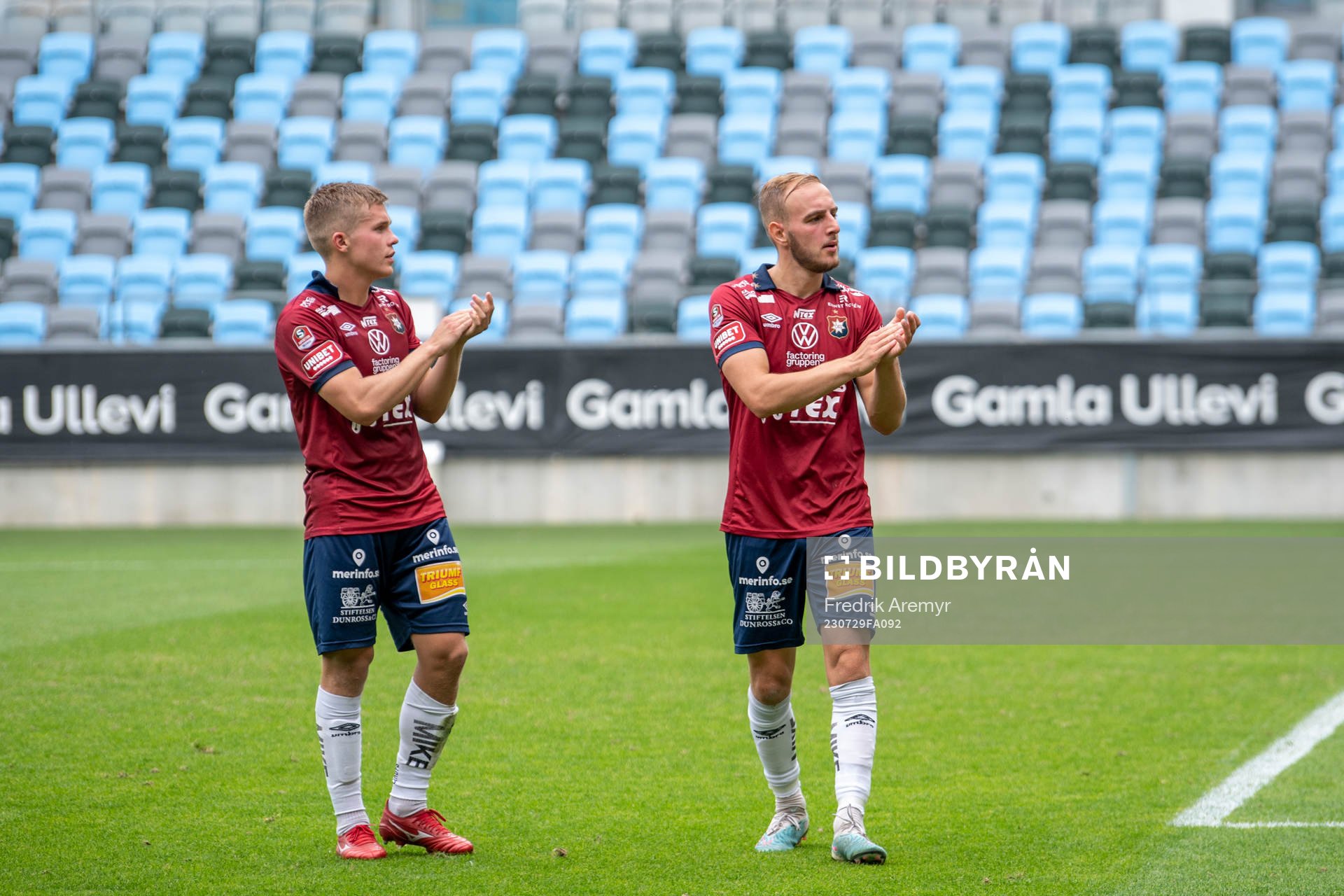 Örgrytes Isak Dahlqvist och Amel Mujanic