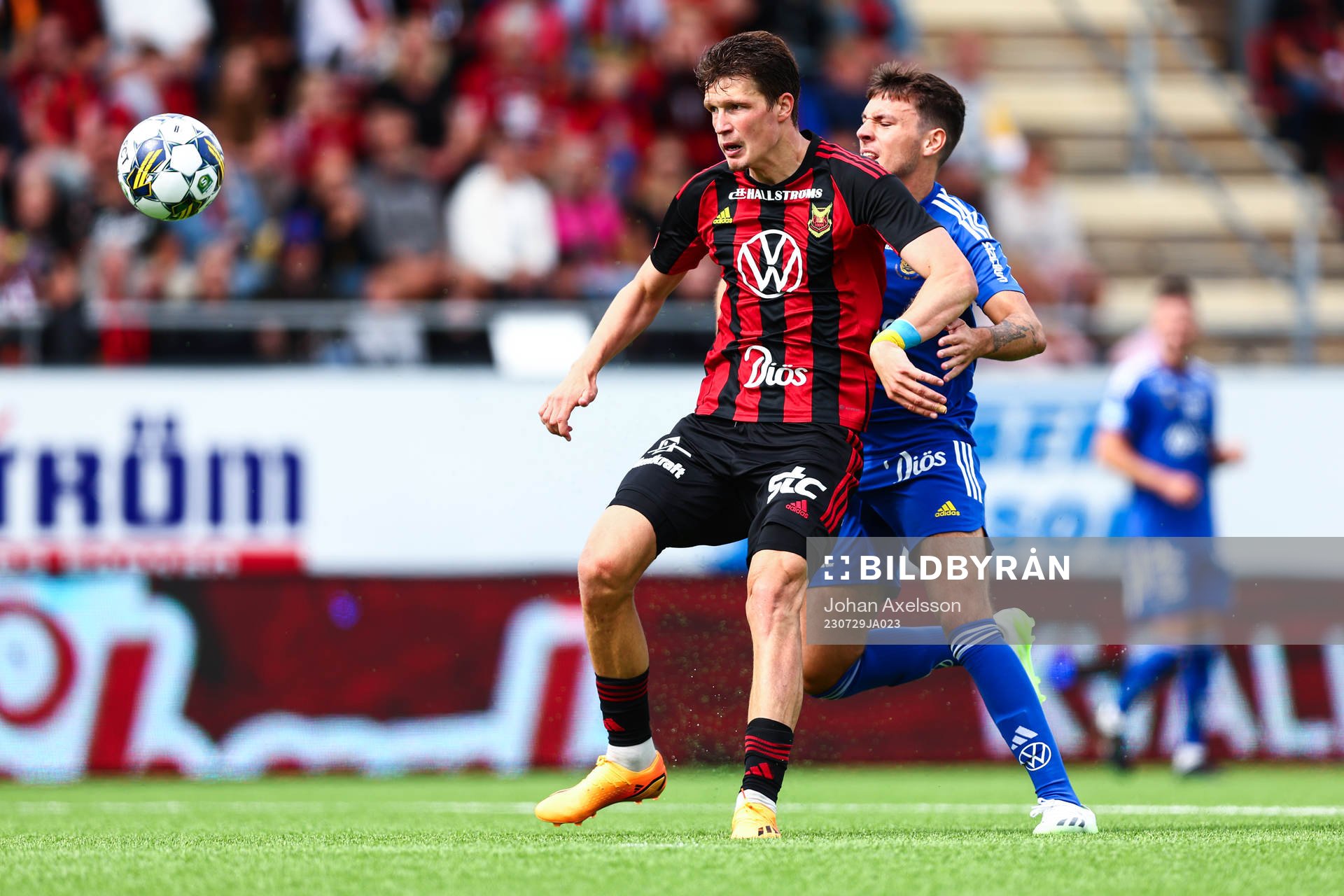 Östersunds Myroslav Mazur och GIF Sundsvalls Alexander