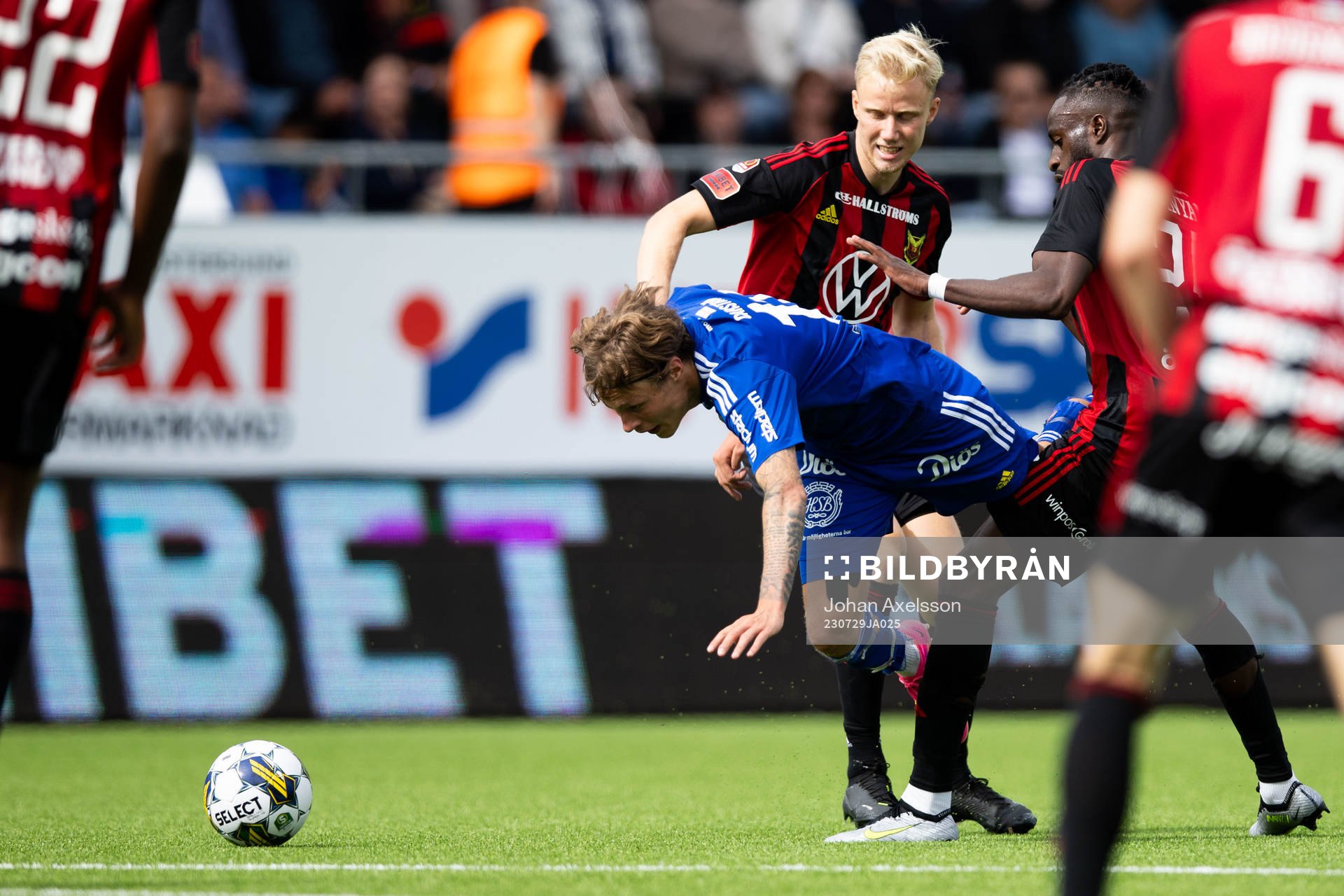 GIF Sundsvalls Jesper Carström mot Östersunds André
