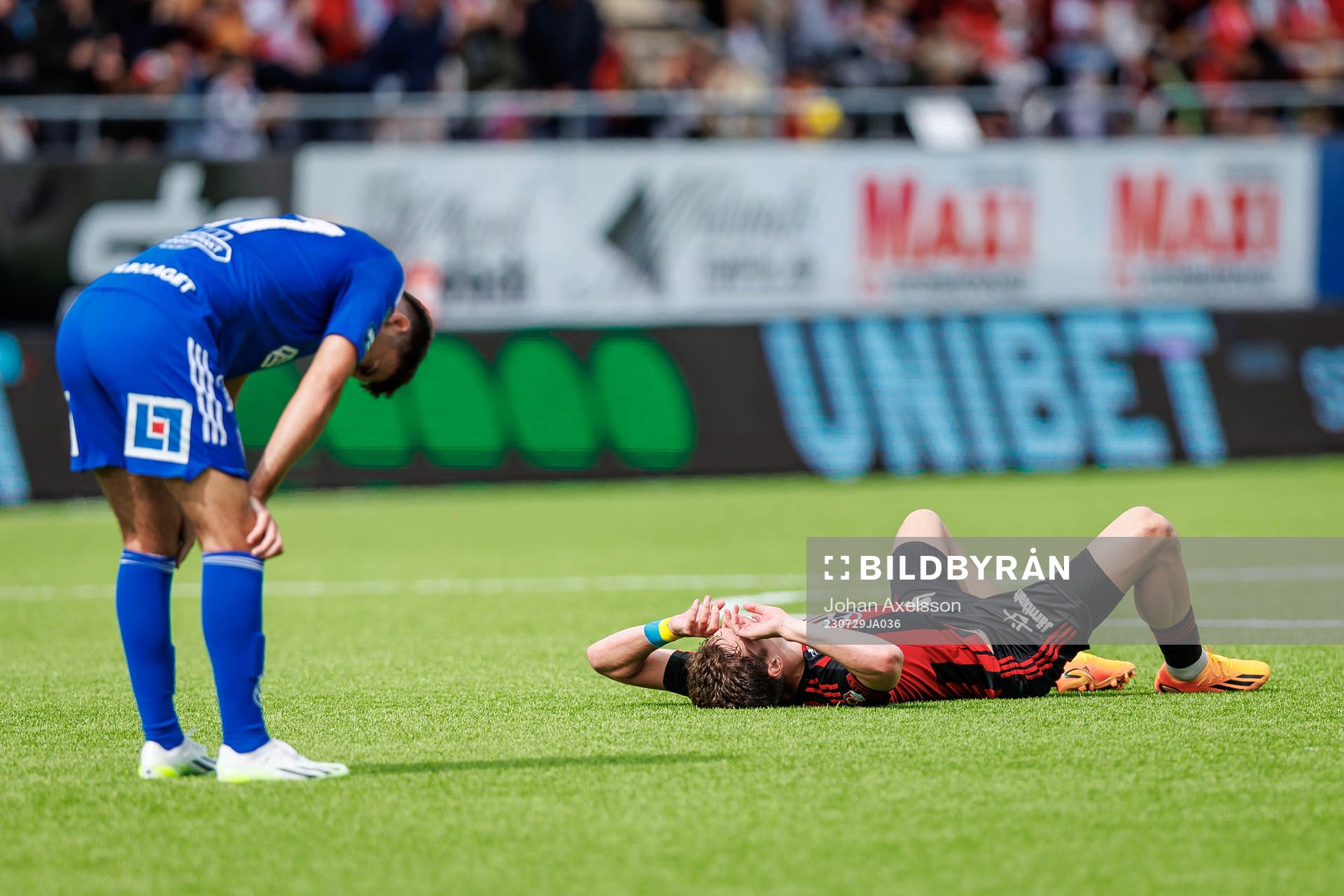 Östersunds Myroslav Mazur deppar