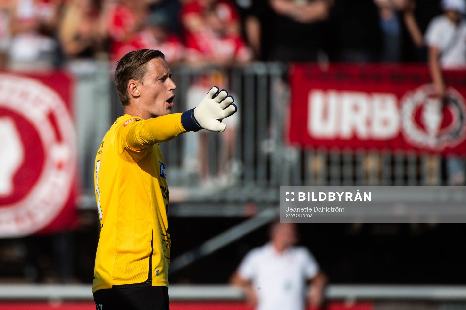 Degerfors målvakt Sondre Lovseth Rossbach