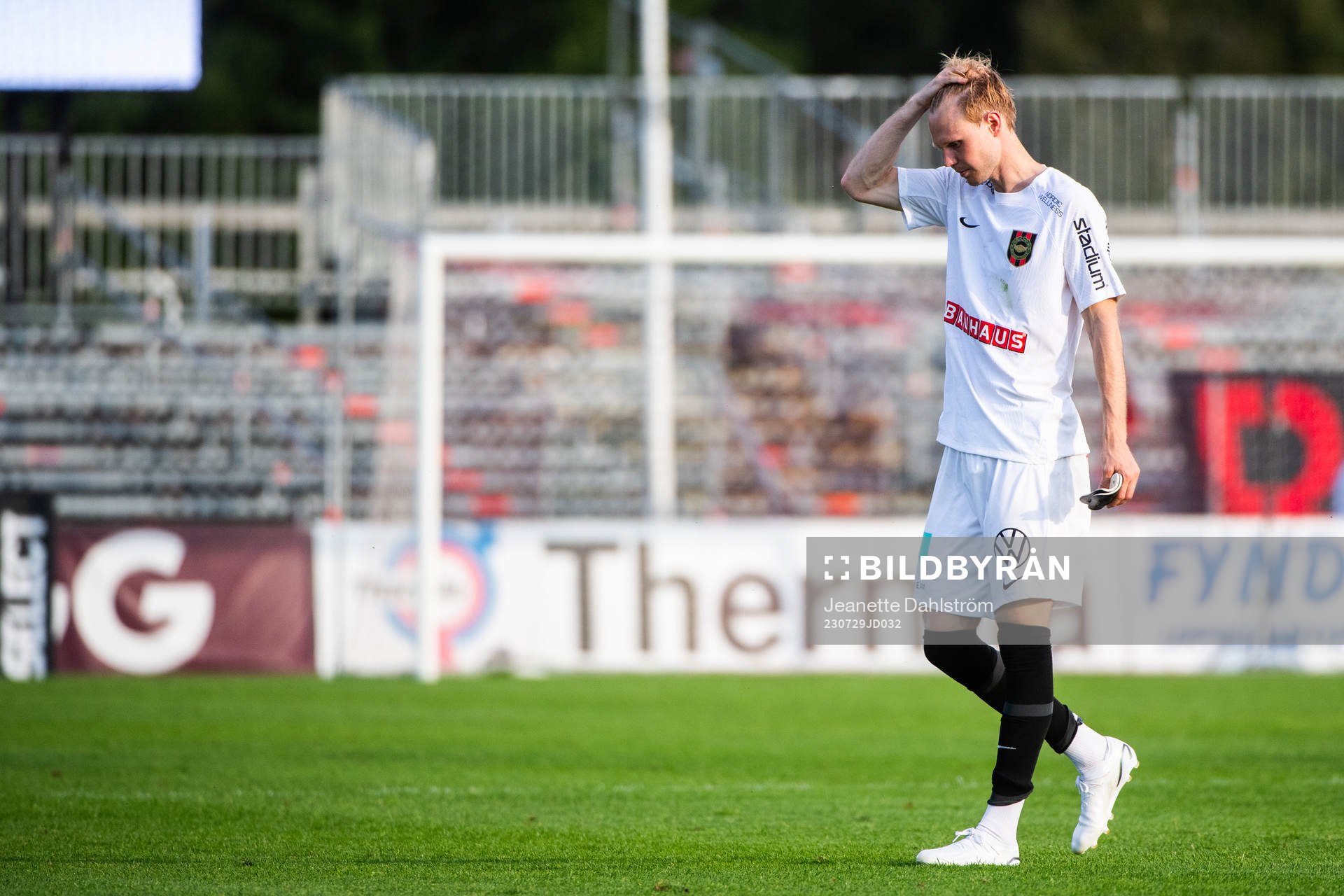 Brommapojkarnas Tim Waker deppar