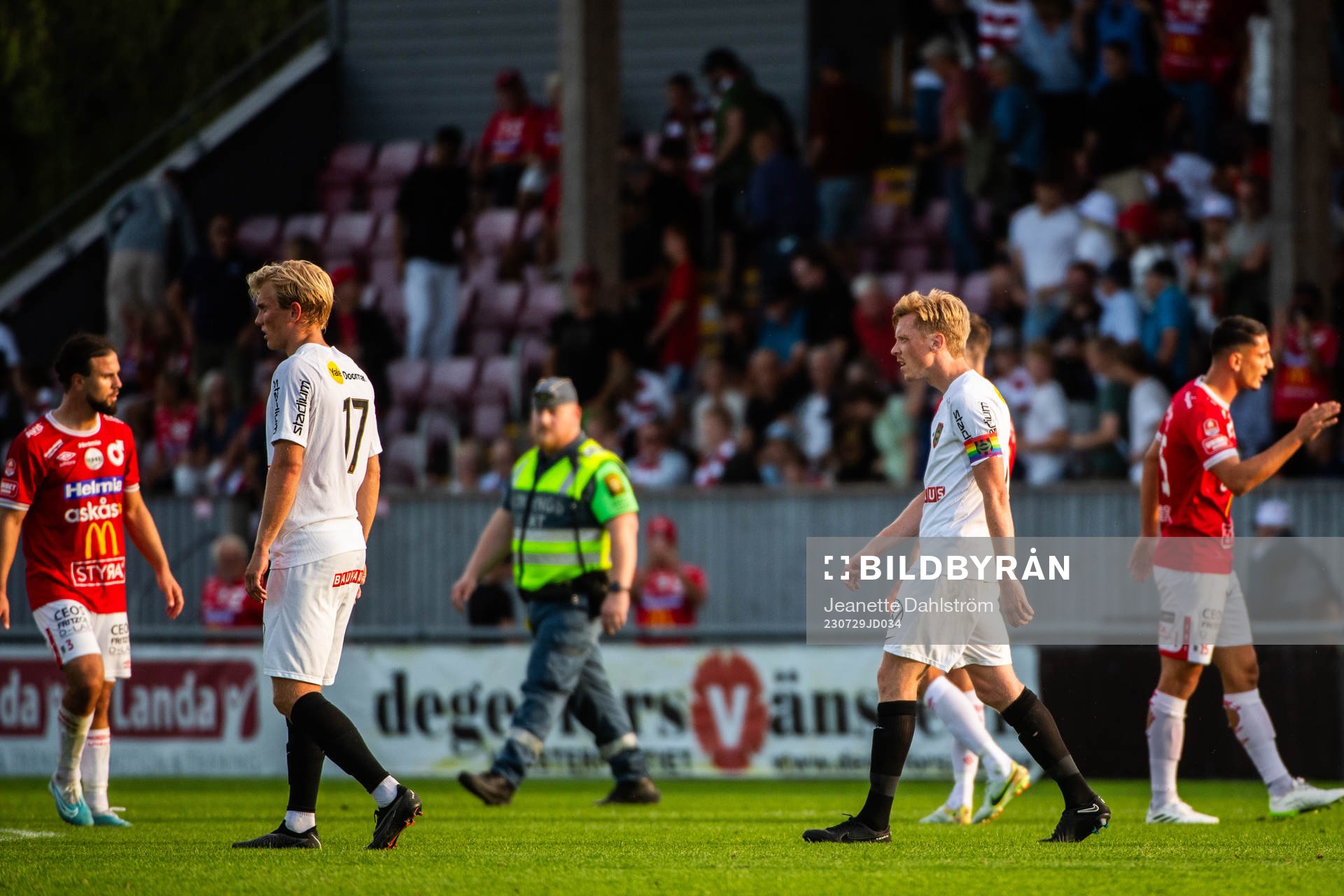 Brommapojkarnas Alexander Jensen och Gustav Sandberg