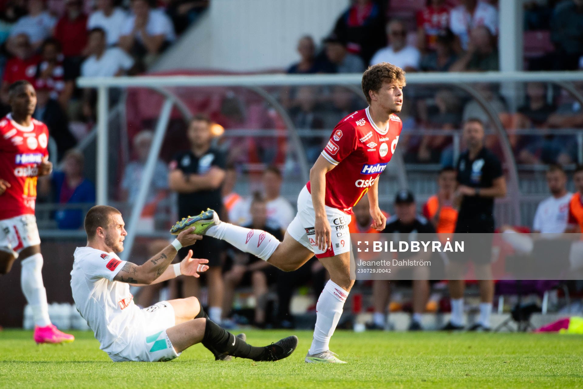 Brommapojkarnas Amadeus Sögaard och Degerfors Gustav