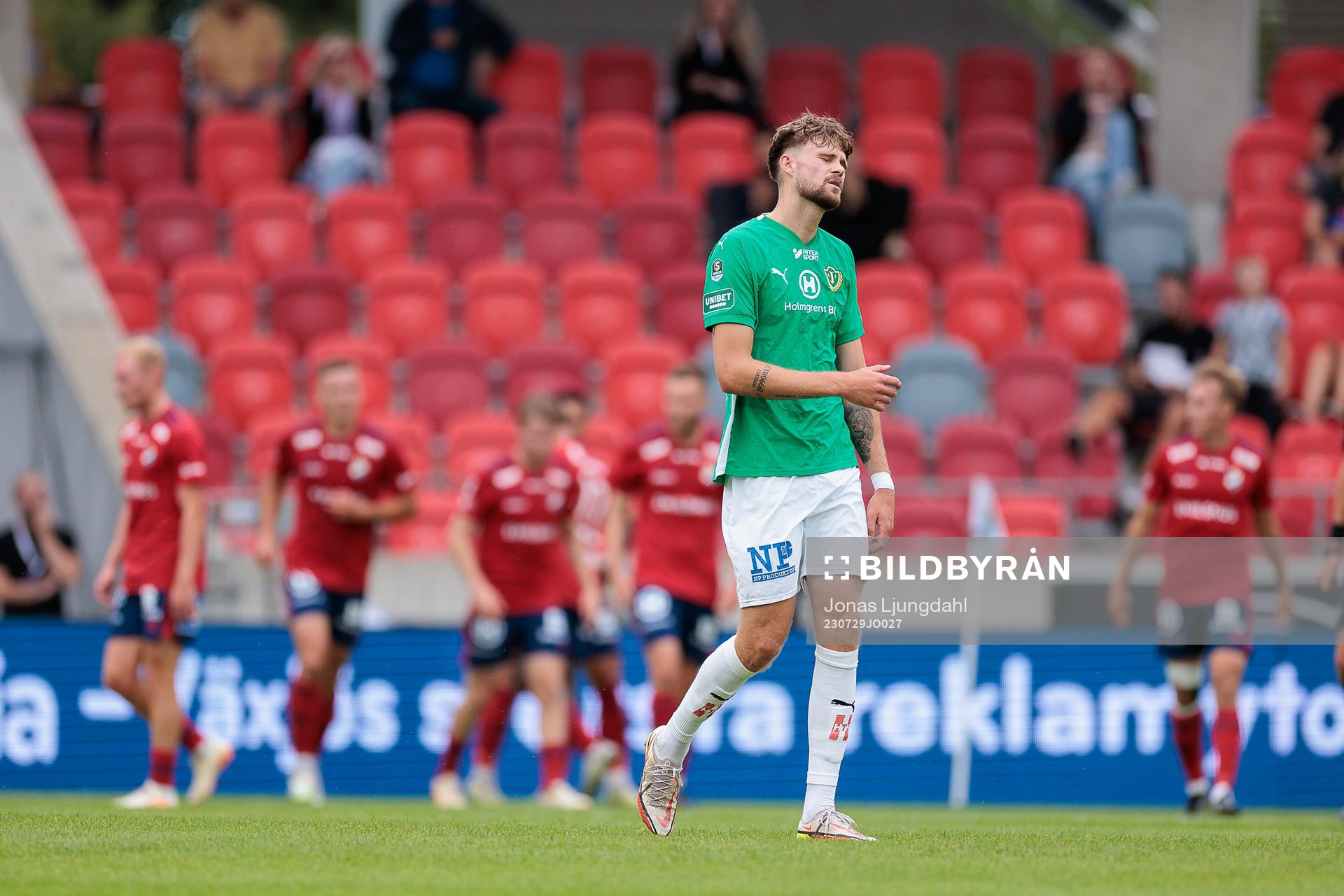 Jönköpings Södras Albin Sjöstrand Bjurnemark deppar