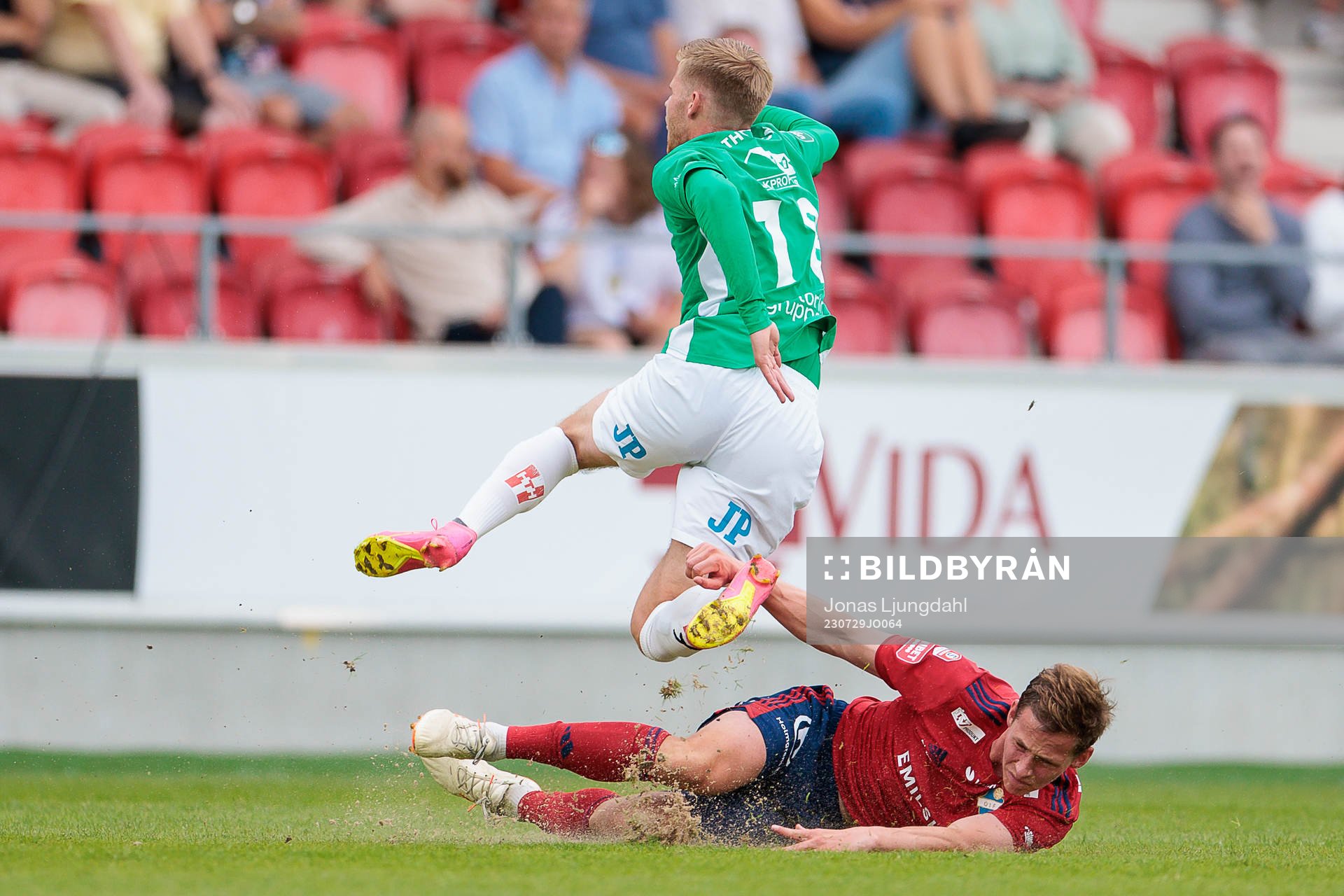 Jönköpings Södras Anton Thorsson och Östers Alex Thor