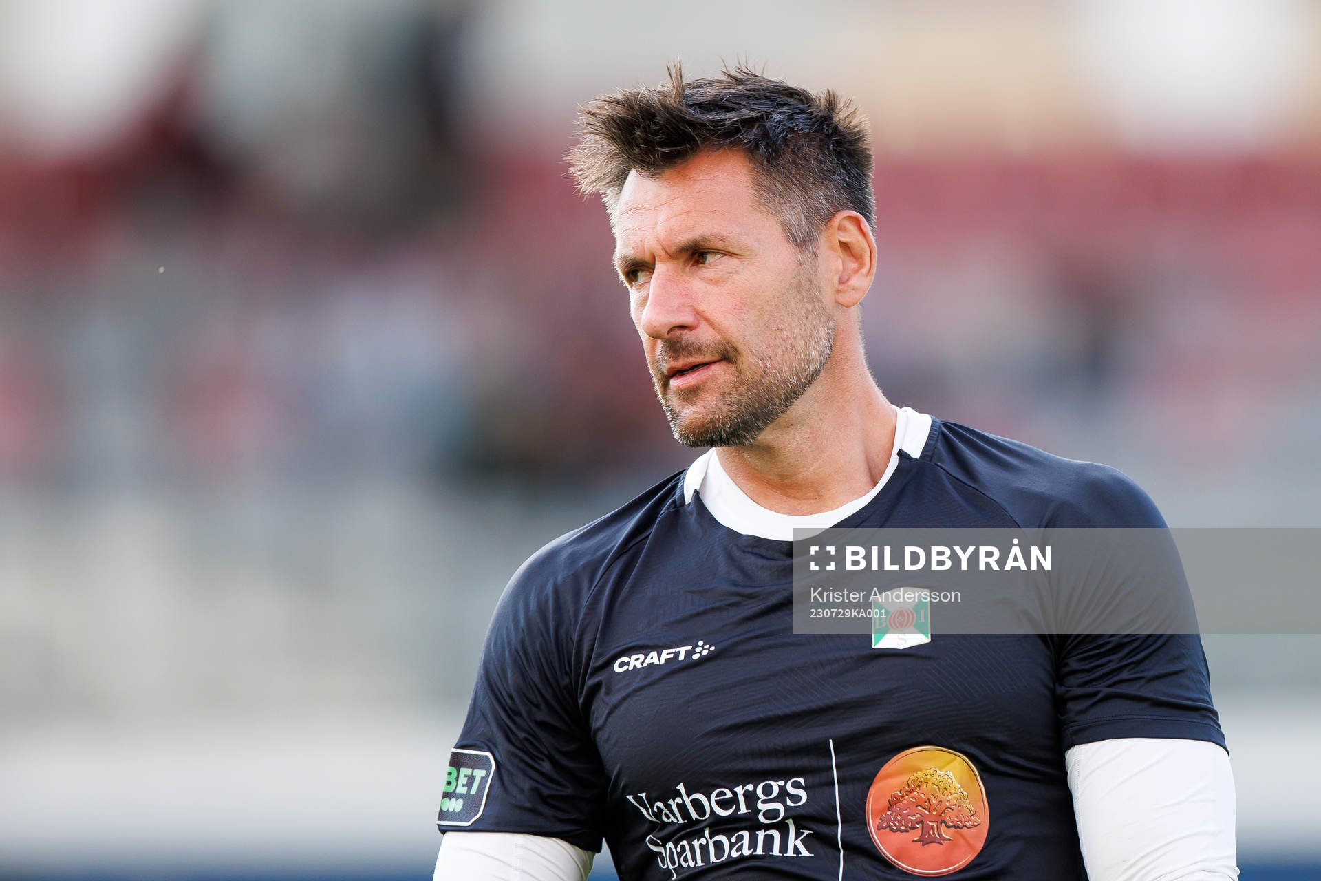 Varbergs målvakt Stojan Lukic