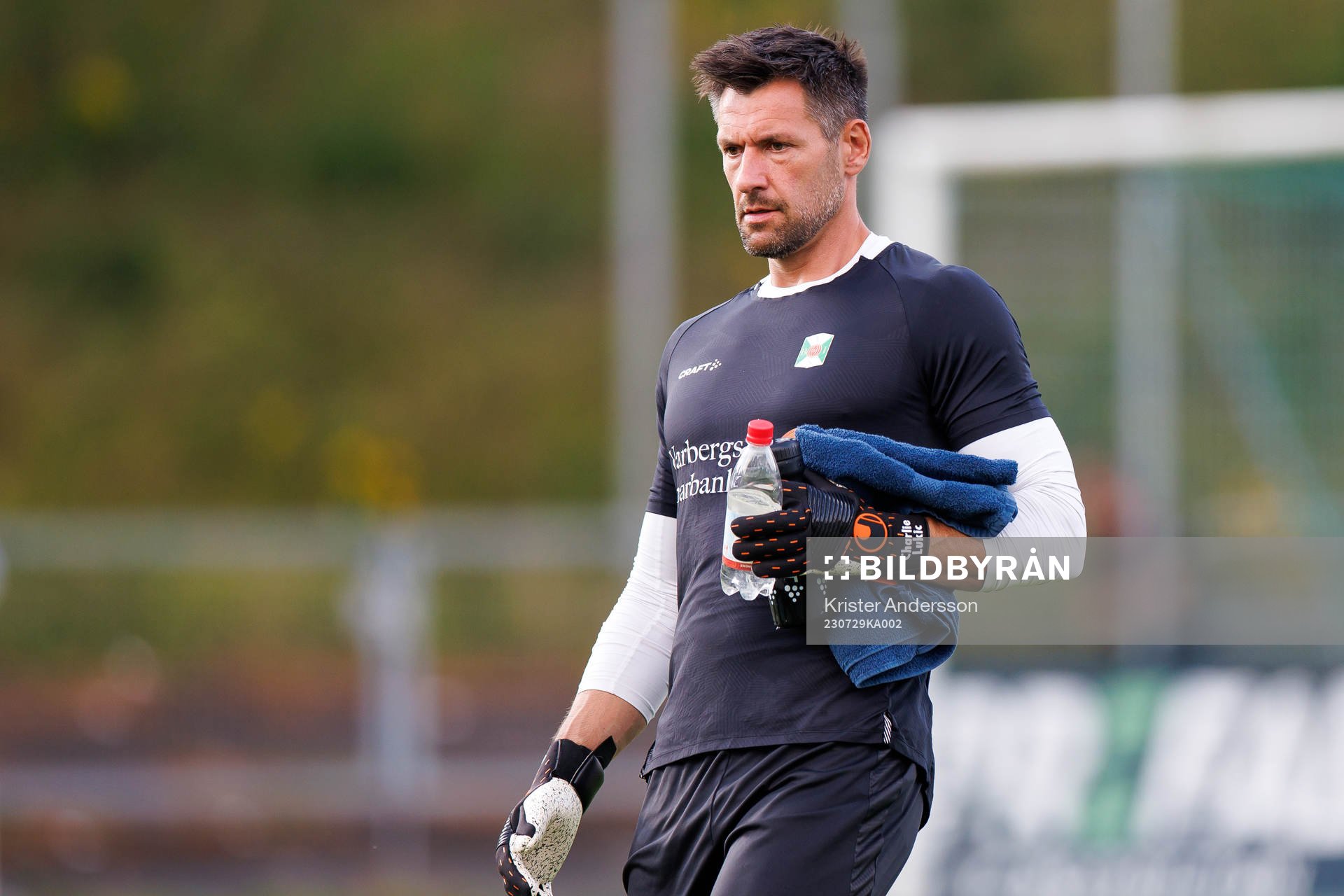 Varbergs målvakt Stojan Lukic