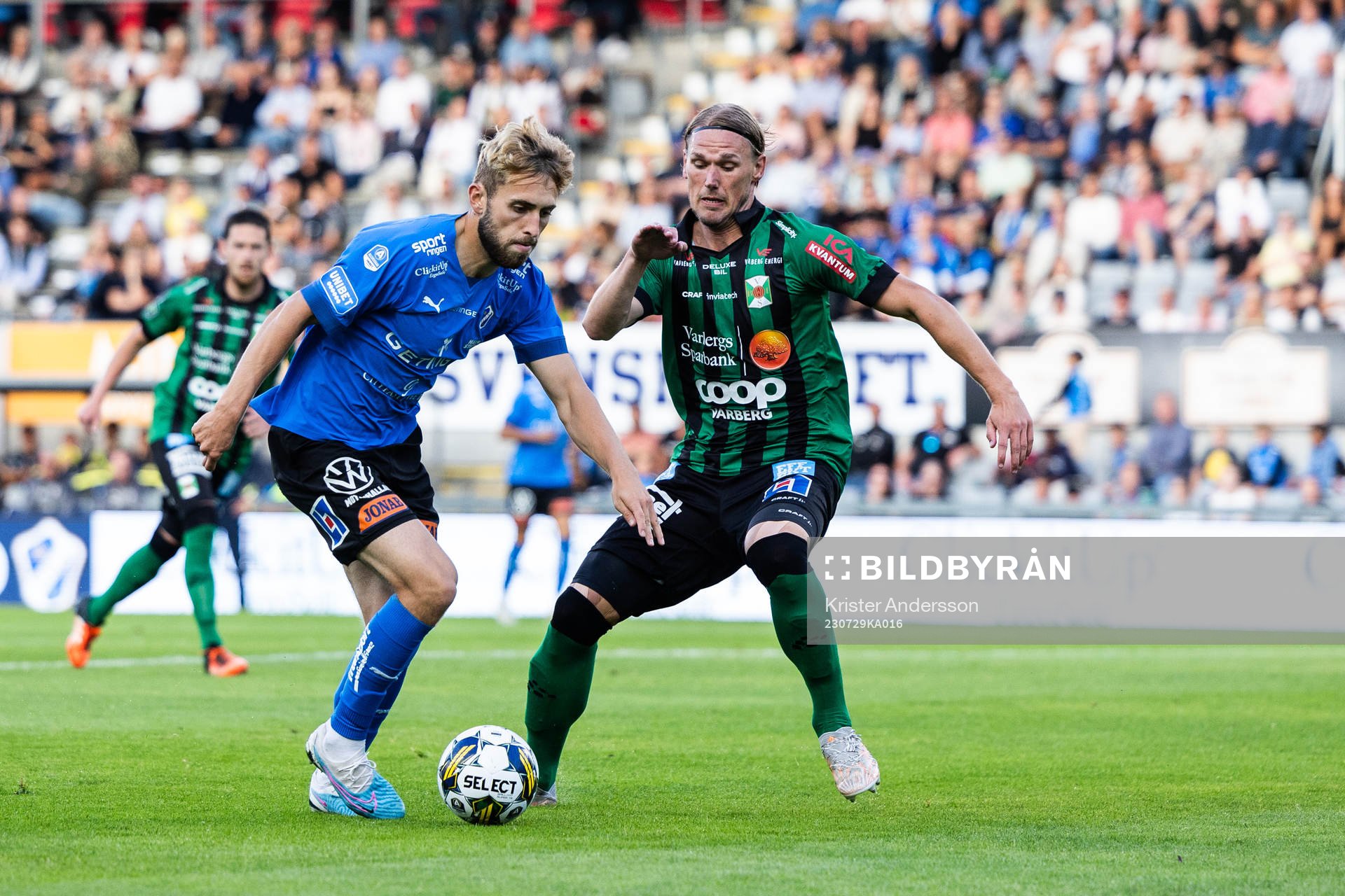 Halmstads Jack Cooper-Love och Varbergs Hampus Zackrisson