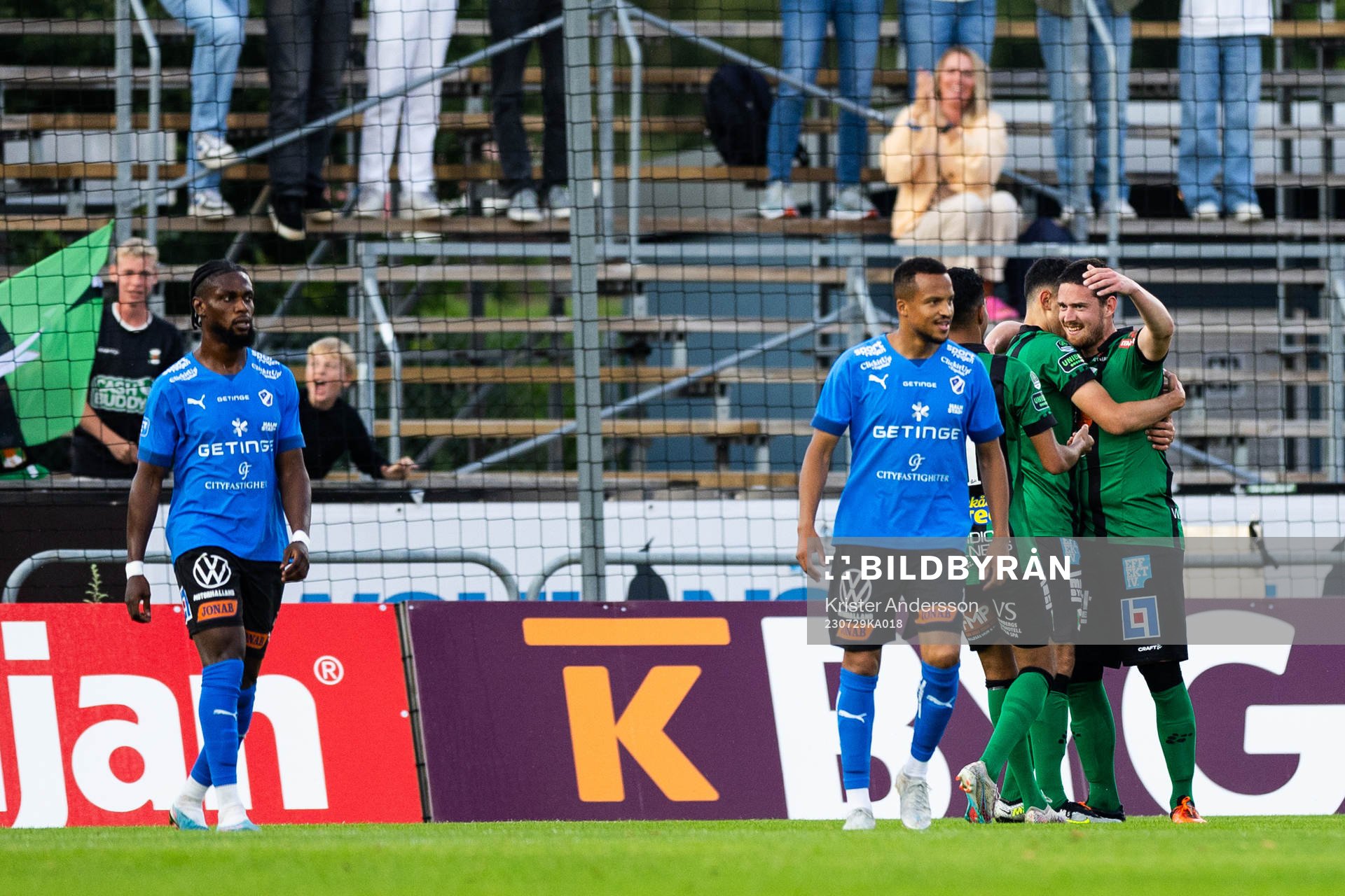 Varbergs Robin Tranberg jublar