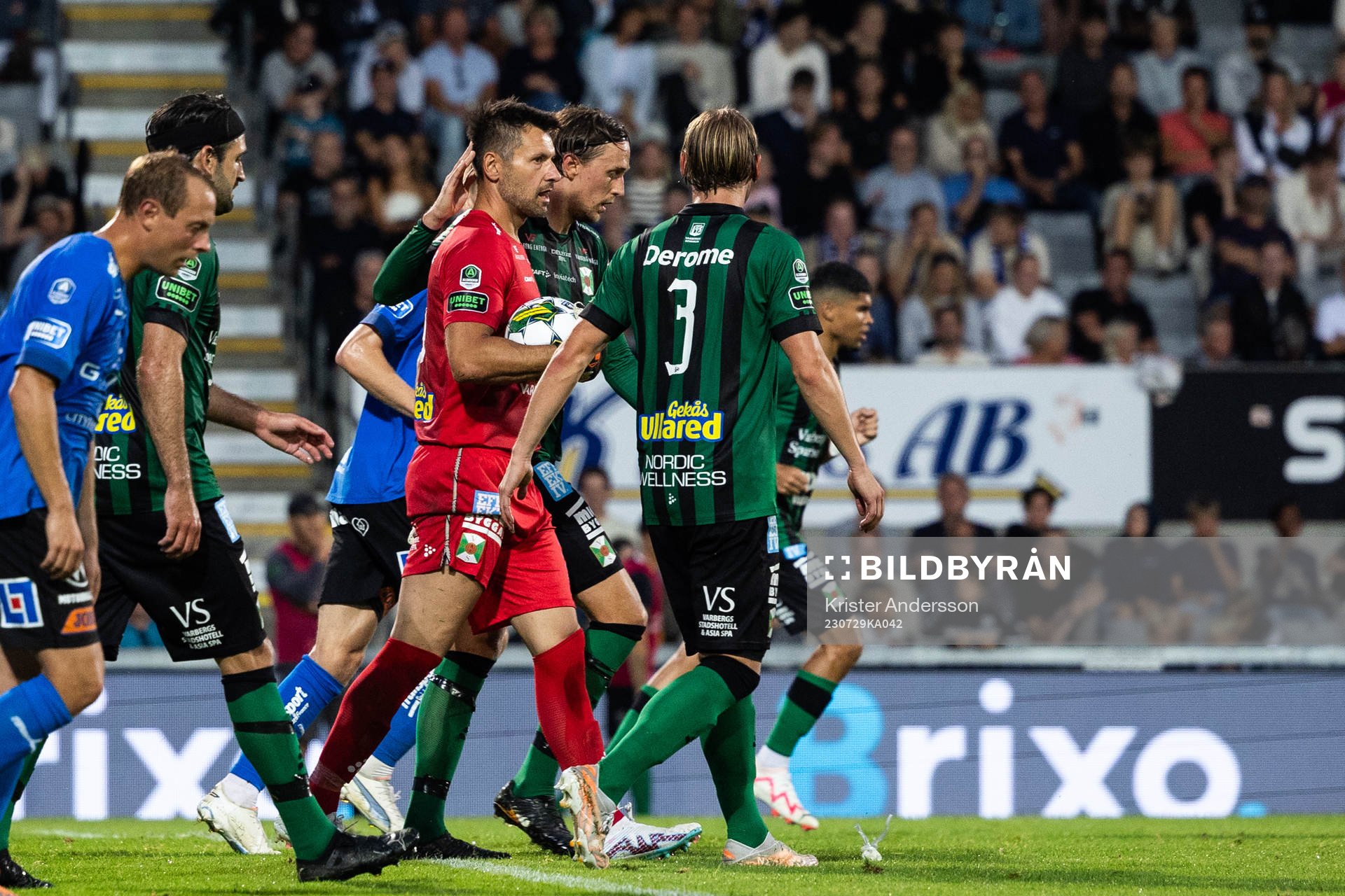 Varbergs målvakt Stojan Lukic
