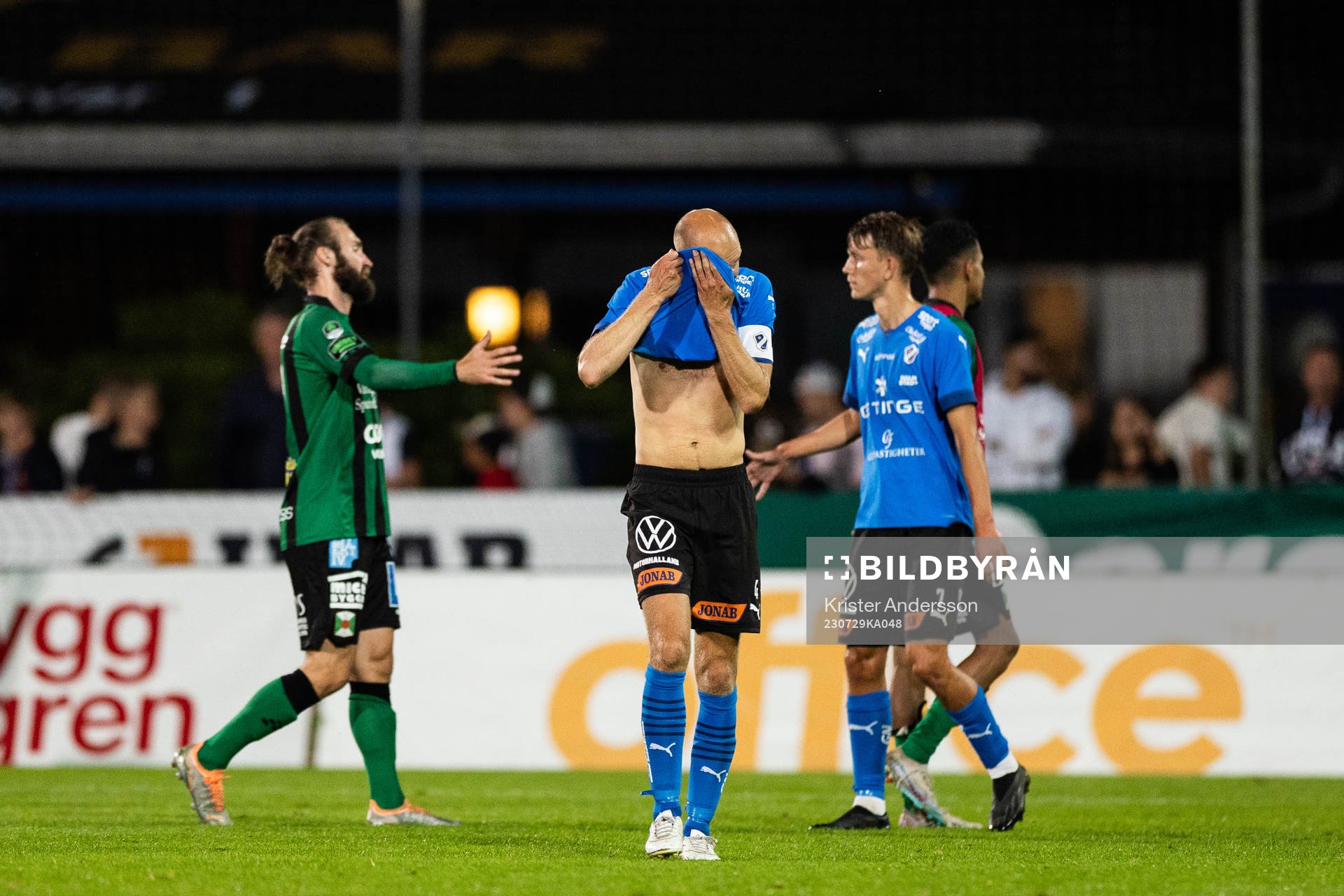 Halmstads Andreas Johansson deppar