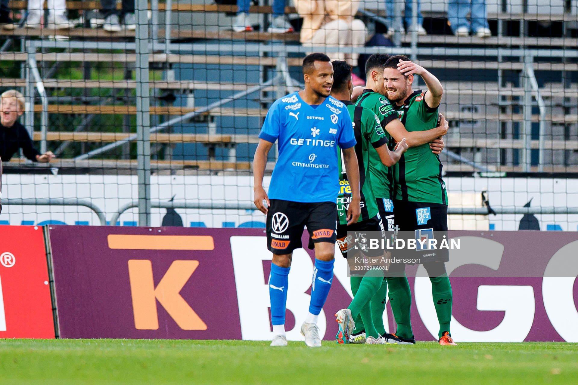Varbergs Robin Tranberg jublar