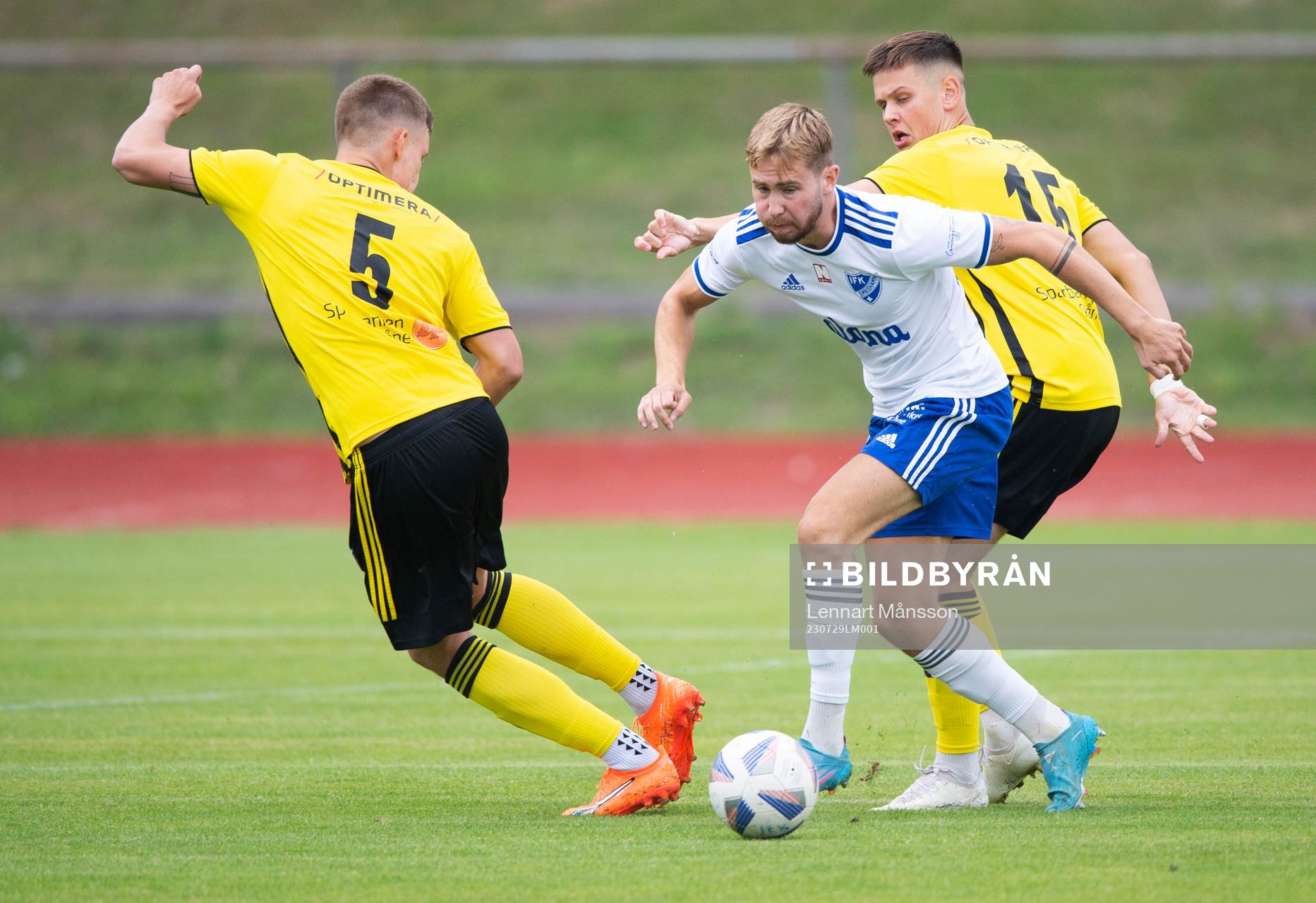 I matchen i div. 2 mellanIFK Simrishamn och IFK Hässleholm