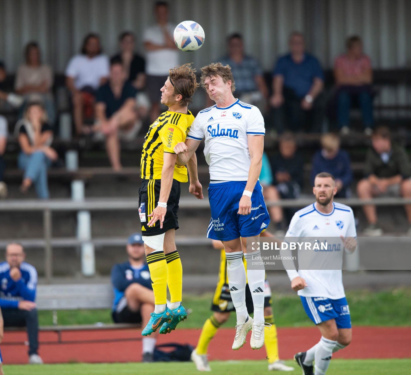 IFK Hässleholms Isaac Holmberg I matchen i div. 2