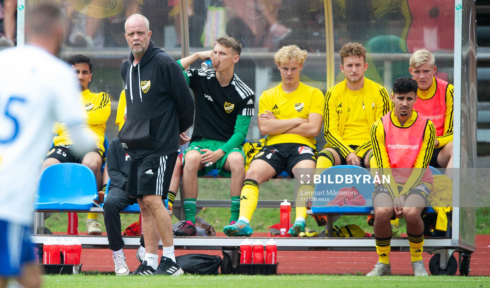 IFK Hässleholms assisterande tränare Percy Olsson I